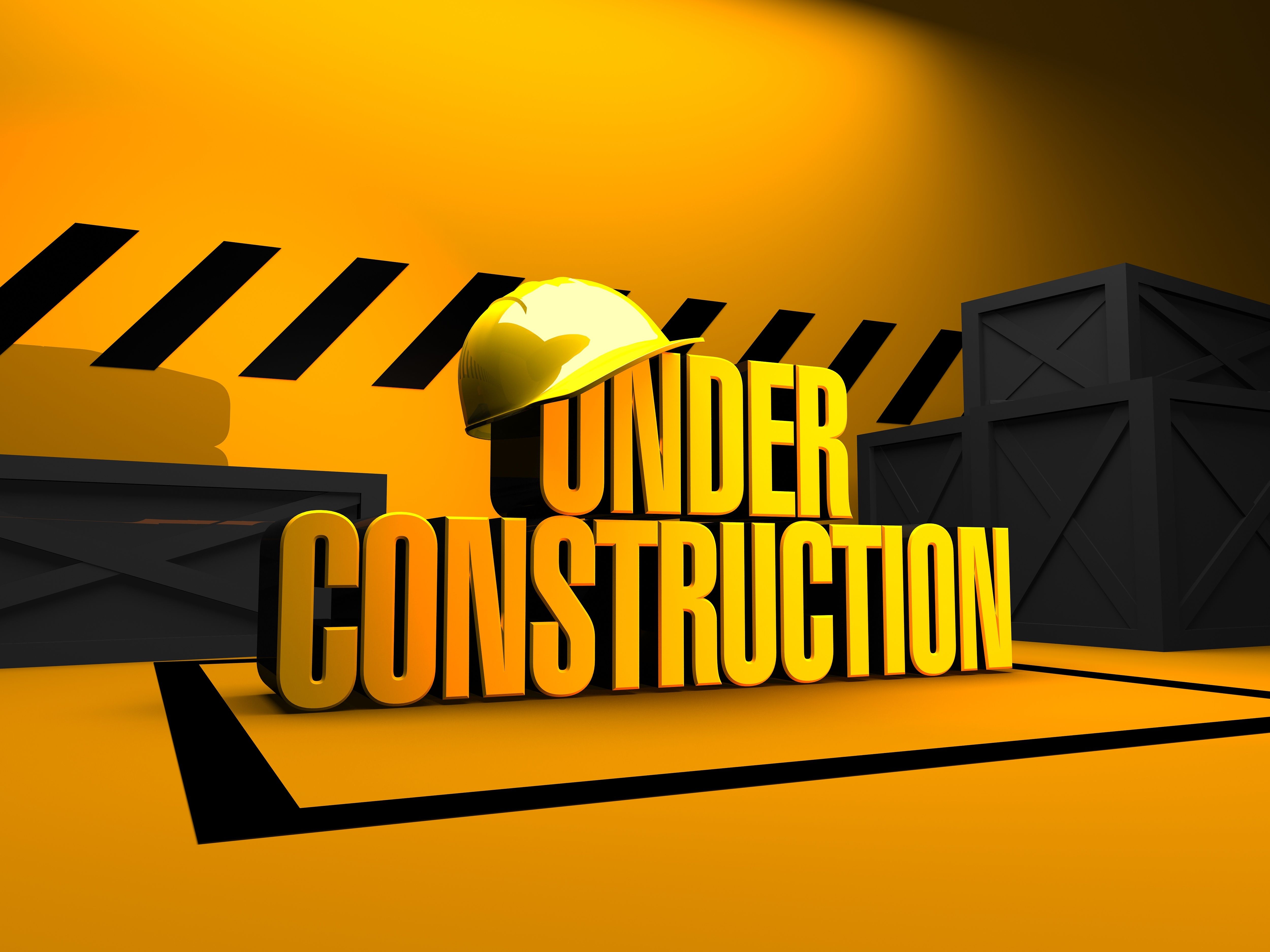 Under Construction Build Work Architecture, HD Typography, 4k Wallpaper, Image, Background, Photo and Picture