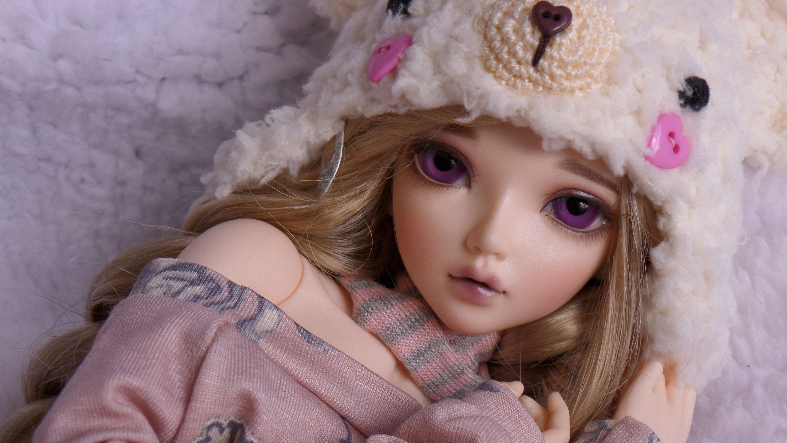 Purple Eyes Barbie Doll HD Barbie Wallpaper