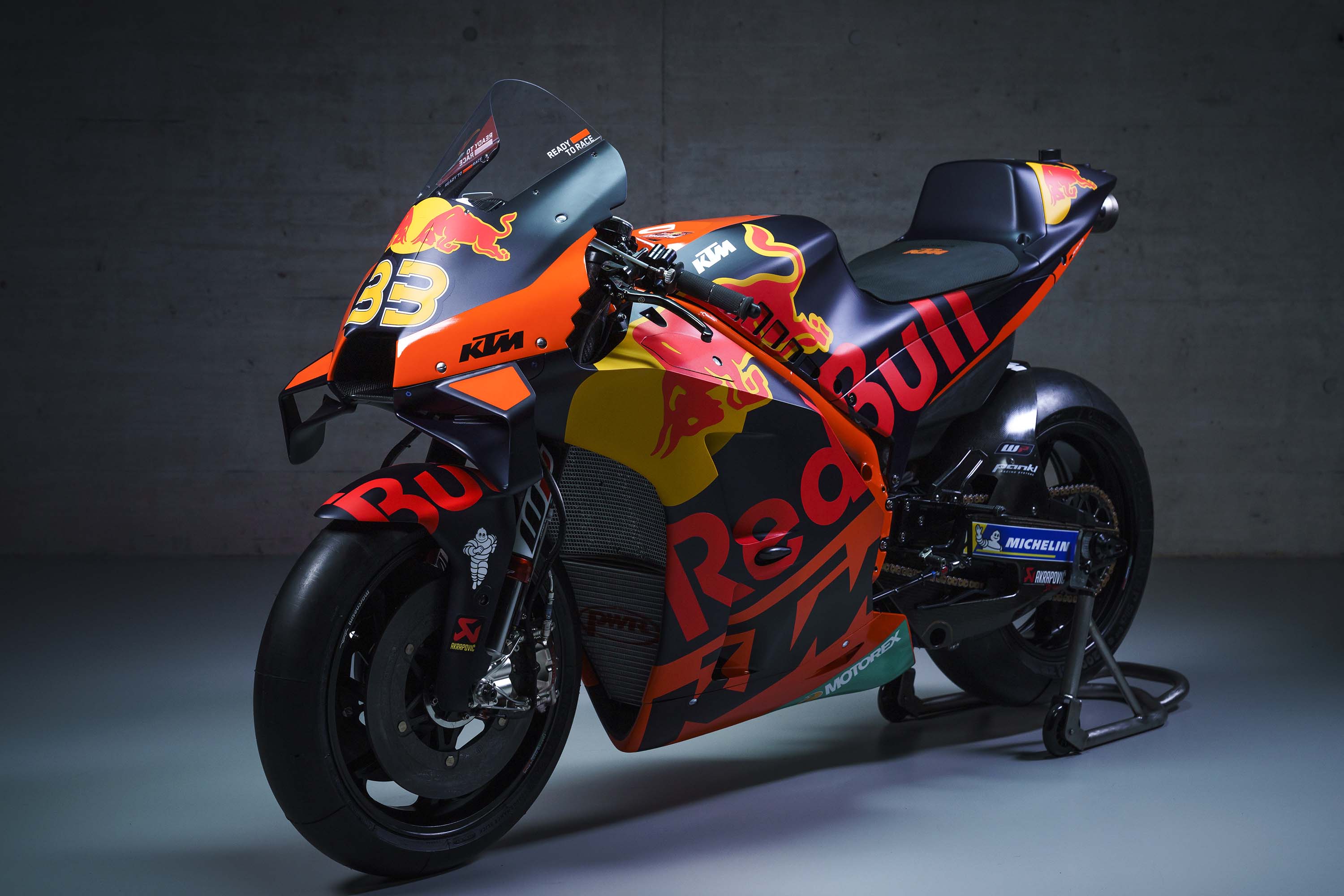 KTM RC16 4K Wallpaper, MotoGP bikes, Red Bull Racing, Bikes