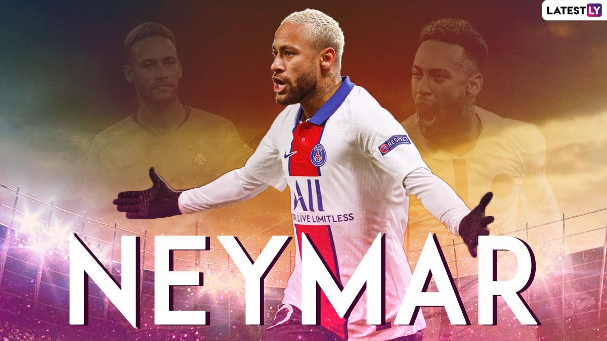 Neymar Jr Image & HD Wallpaper for Free Download: Happy Birthday Neymar Greetings, HD Photo in Brazil and PSG Football Jersey and Positive Messages To Share Online. ⚽ LatestLY