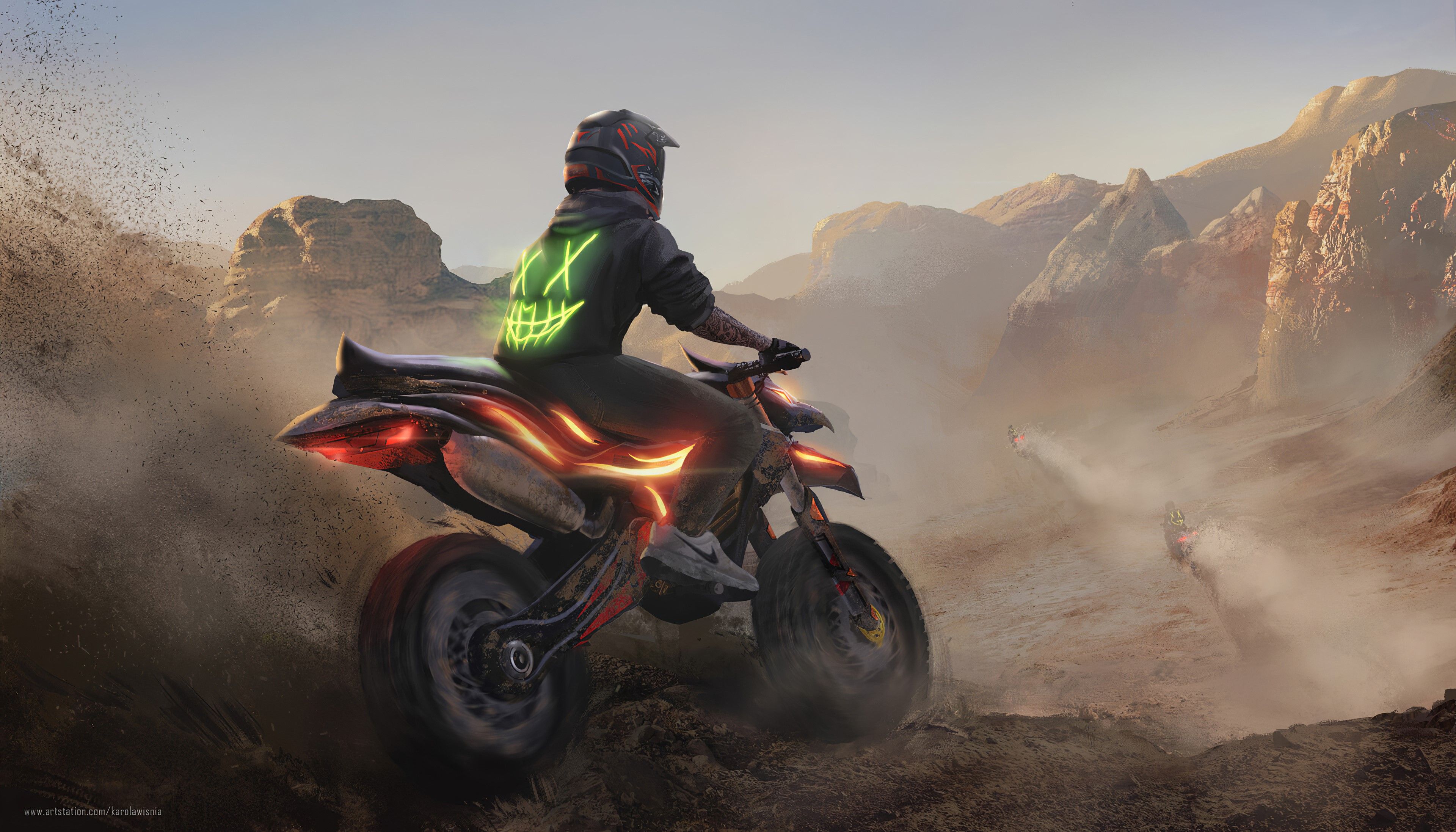 HD Wallpaper for theme: biker HD wallpaper, background