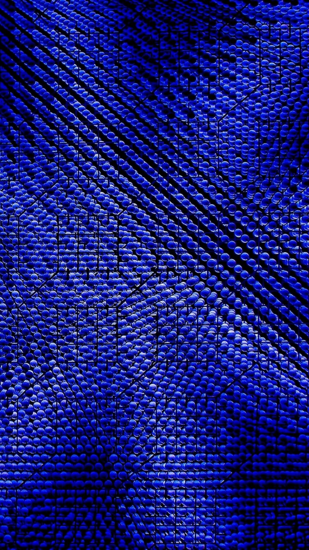 Blue bumpy surface HD Wallpaper iPhone 6 / 6S Plus