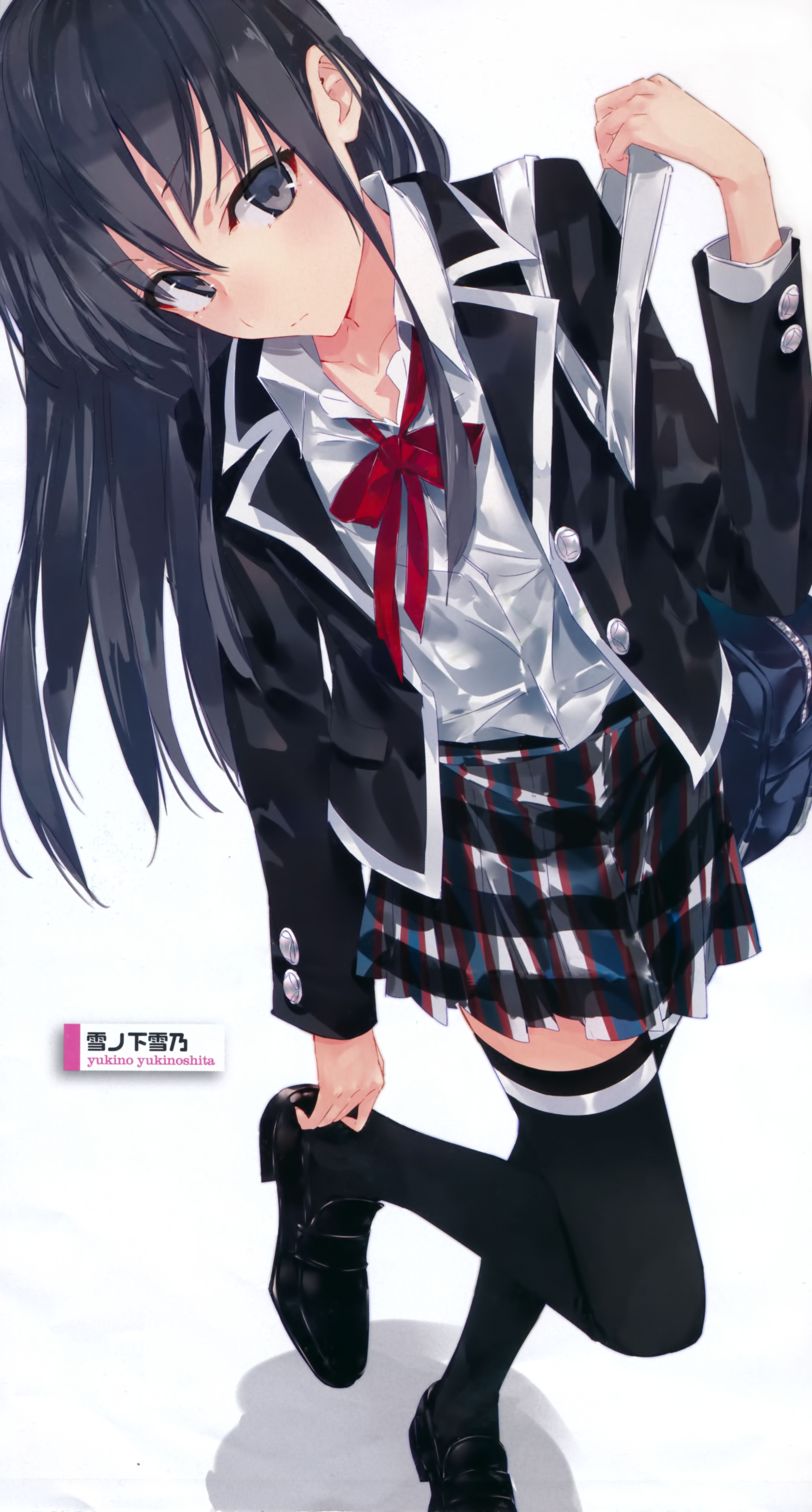 Yukinoshita Yukino Ore no Seishun Love Come wa Machigatteiru Anime Image Board