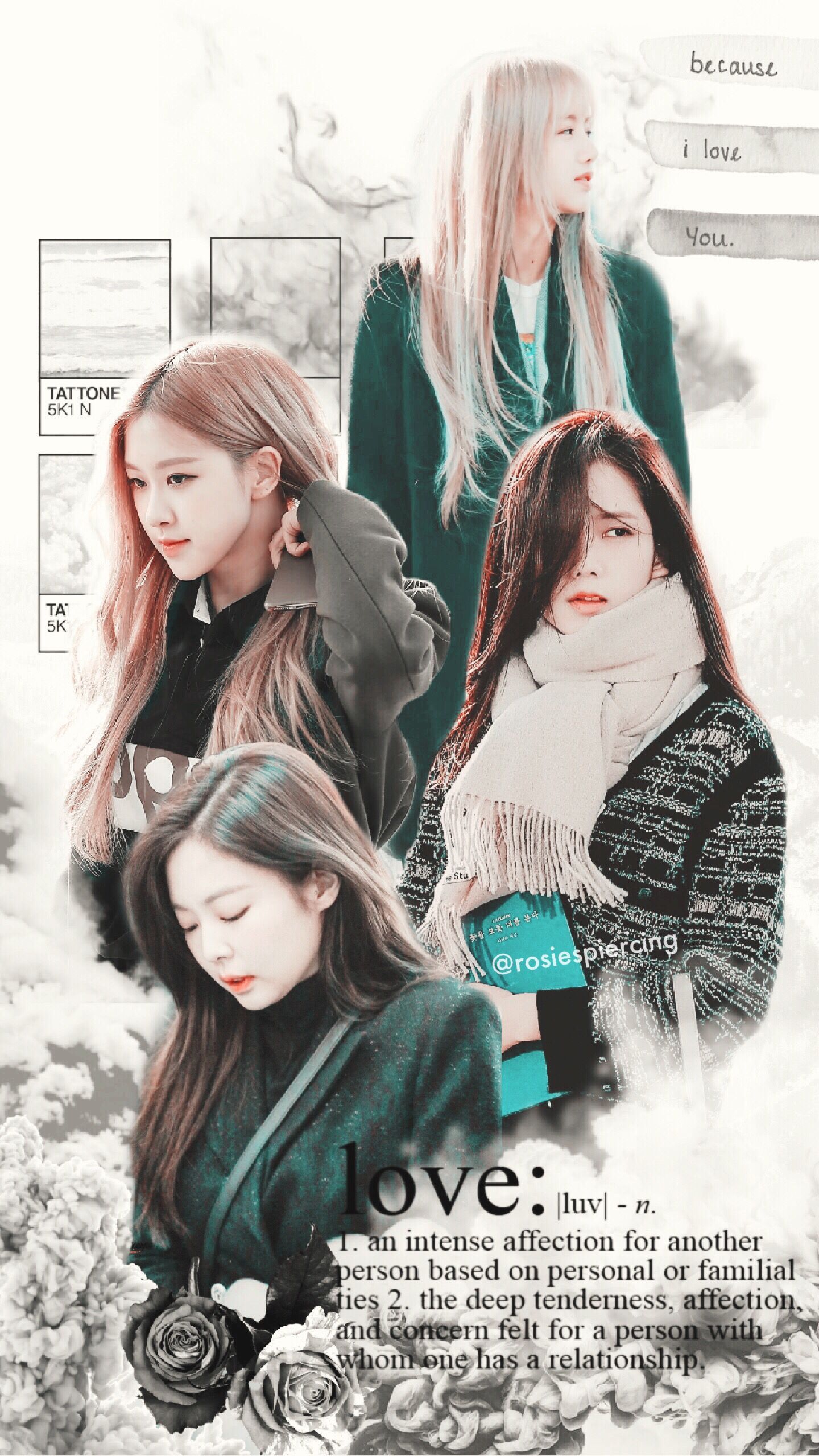 Aesthetic Rose Blackpink Edits