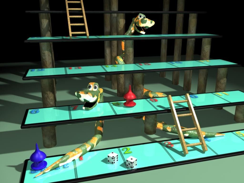 Snakes and Ladders picture, by itgik for: snake eyes 3D contest