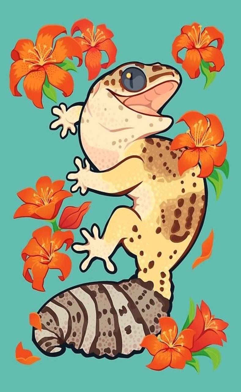 Download Cute Leopard Gecko Wallpaper HD By RottenDawgie. Wallpaper HD.Com