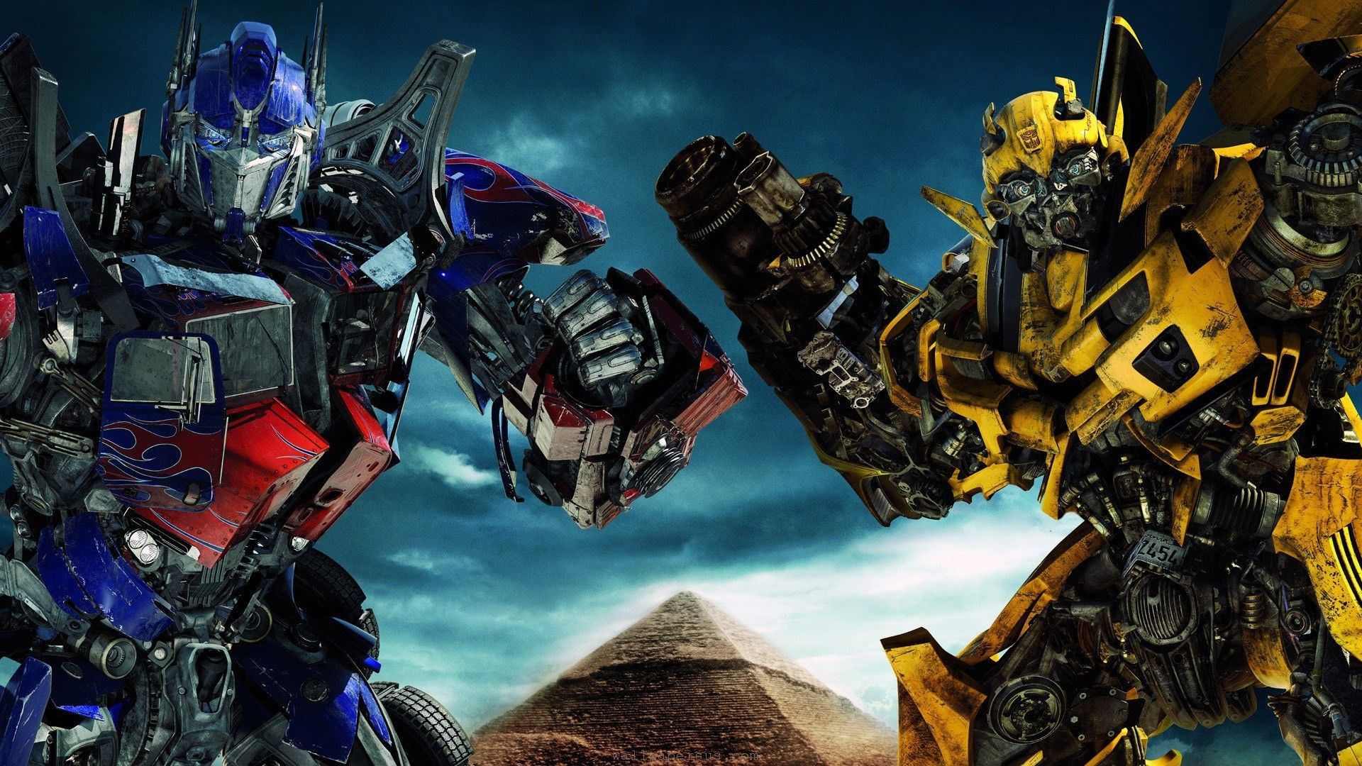 Transformers Wallpaper For Desktop Background Ololoshka Prime And Bumblebee Wallpaper HD