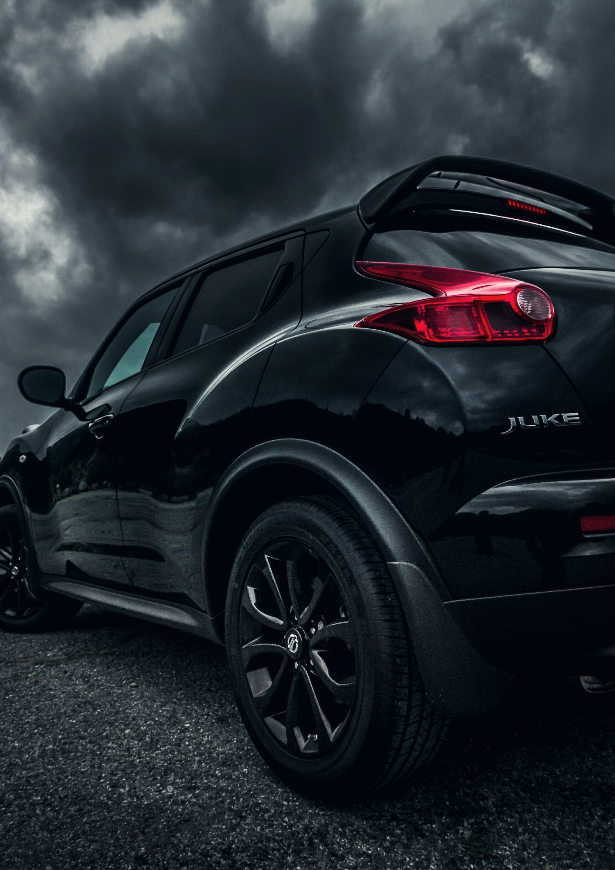 Download 2481x3509 Nissan Juke, Suv, Black, Cars, Dark Weather Wallpaper