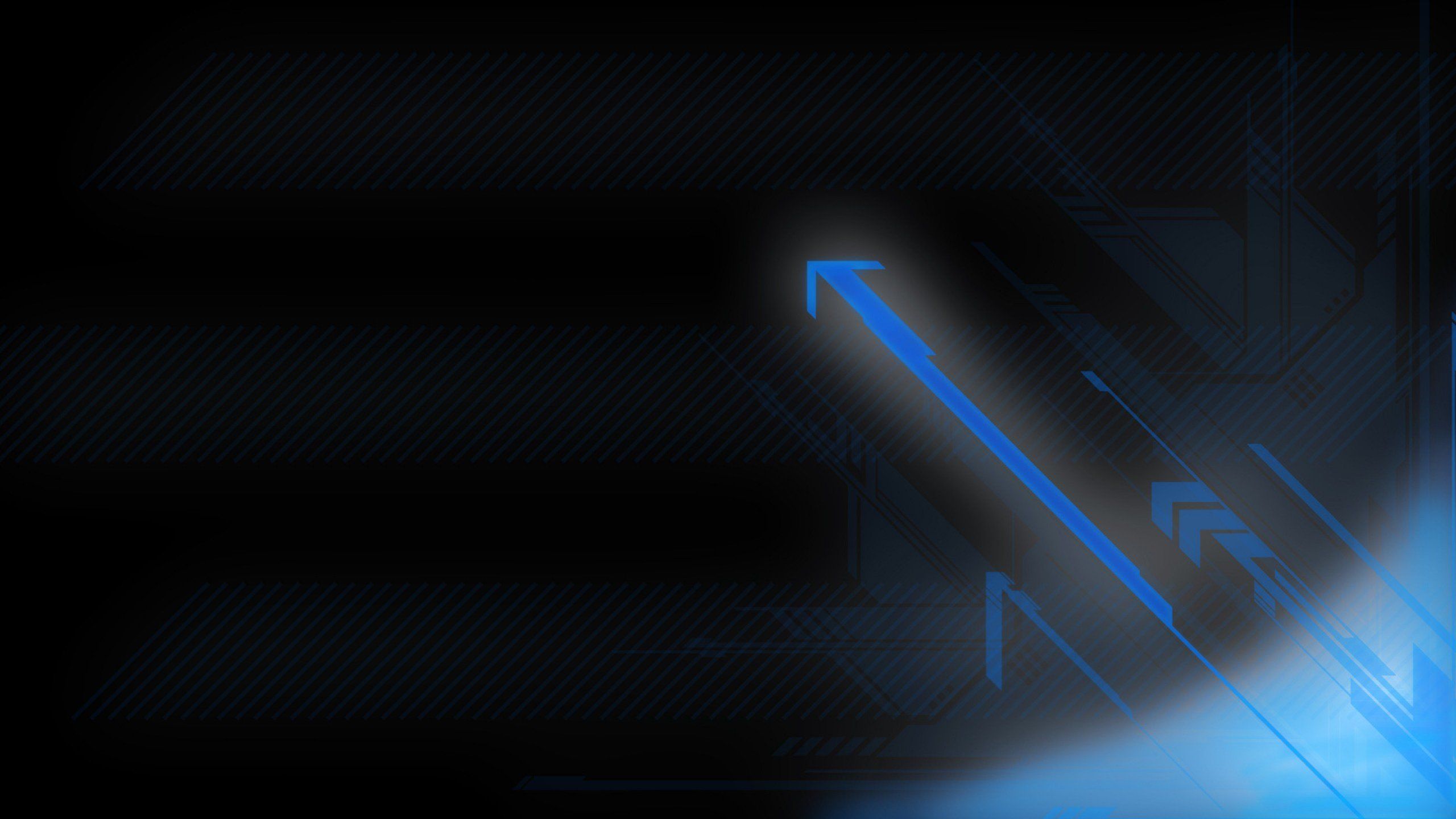 Blue Technology Wallpaper 4K