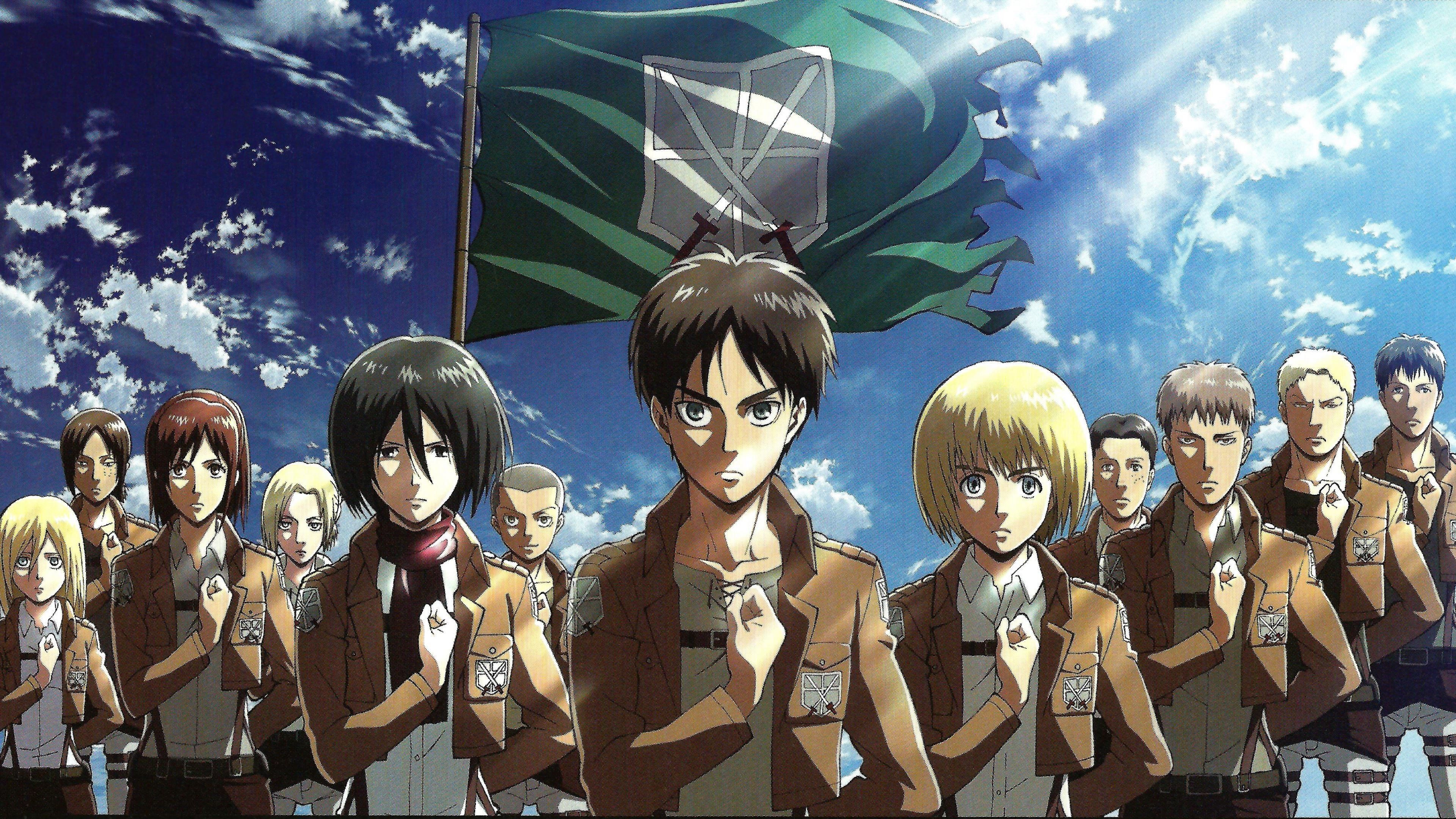 Shingeki No Kyojin Wallpaper 4k
