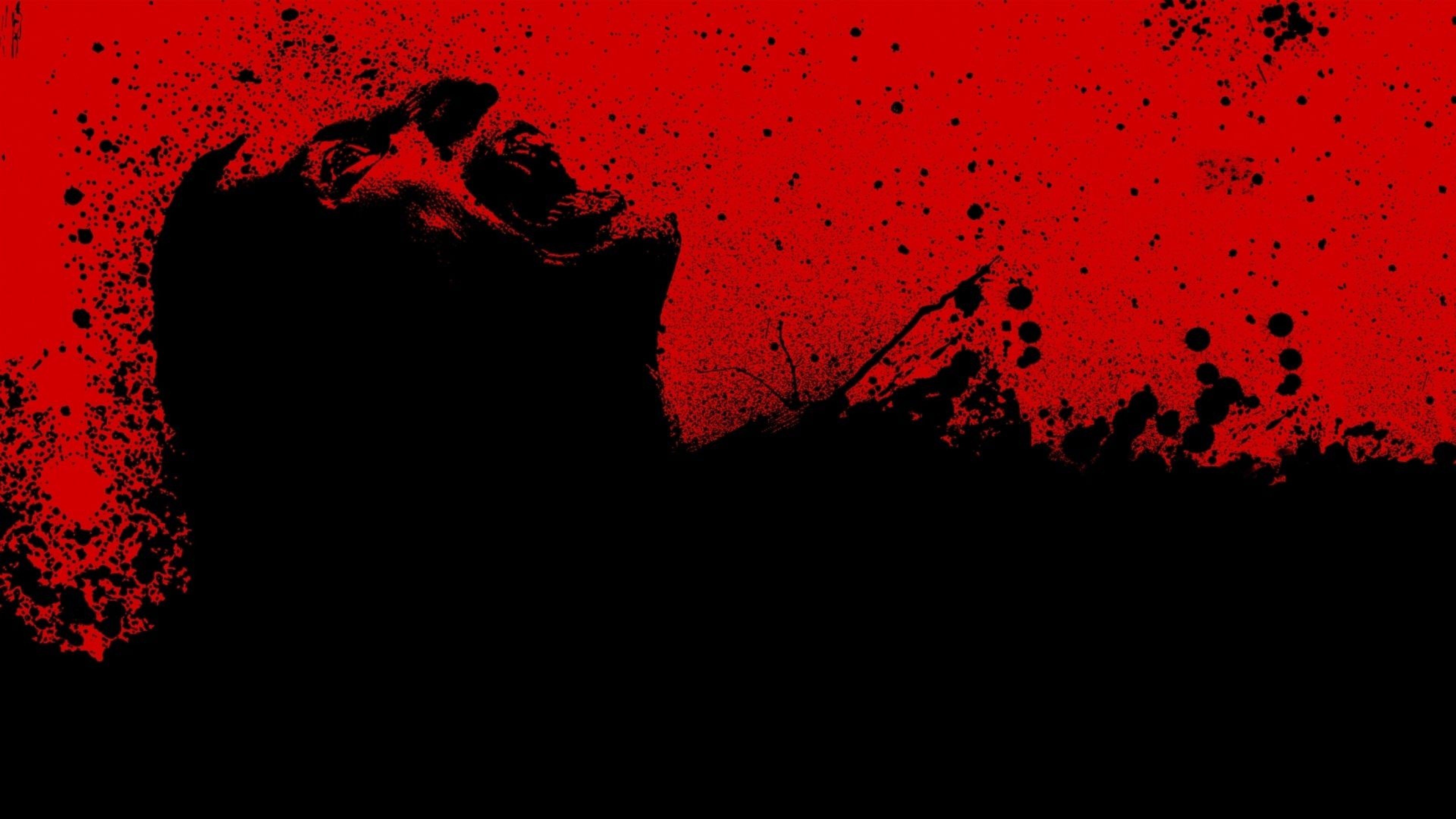 Free download 30 days of night Red Black Blood Wallpaper Backgrounds 4K Ultra HD [3840x2160] for your Desktop, Mobile & Tablet
