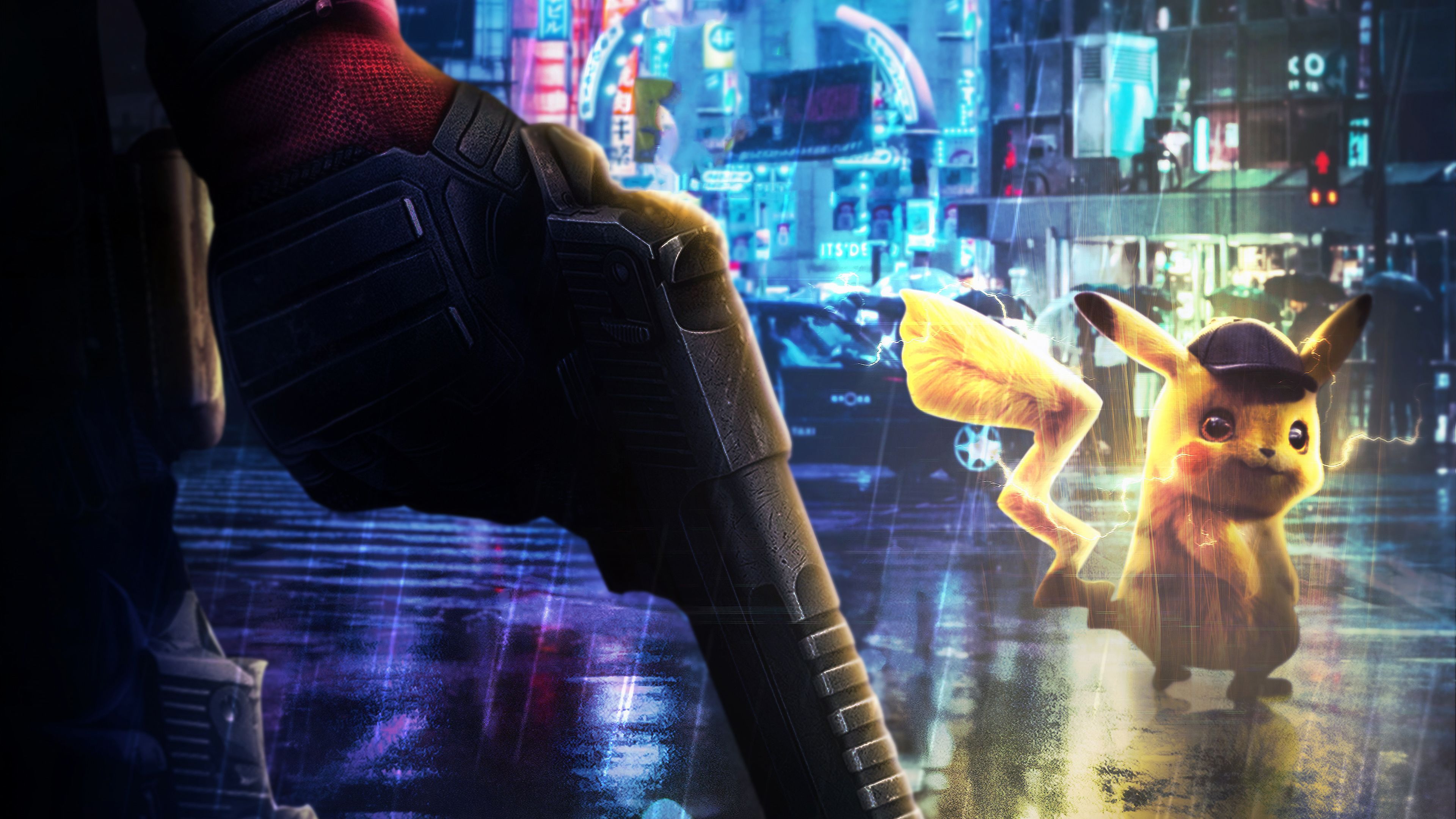 Wallpaper 4k Deadpool Vs Pikachu 2019 4k Wallpaper, Artwork Wallpaper, Deadpool Wallpaper, Wallpaper, Digital Art Wallpaper, Hd Wallpaper, Pikachu Wallpaper, Superheroes Wallpaper