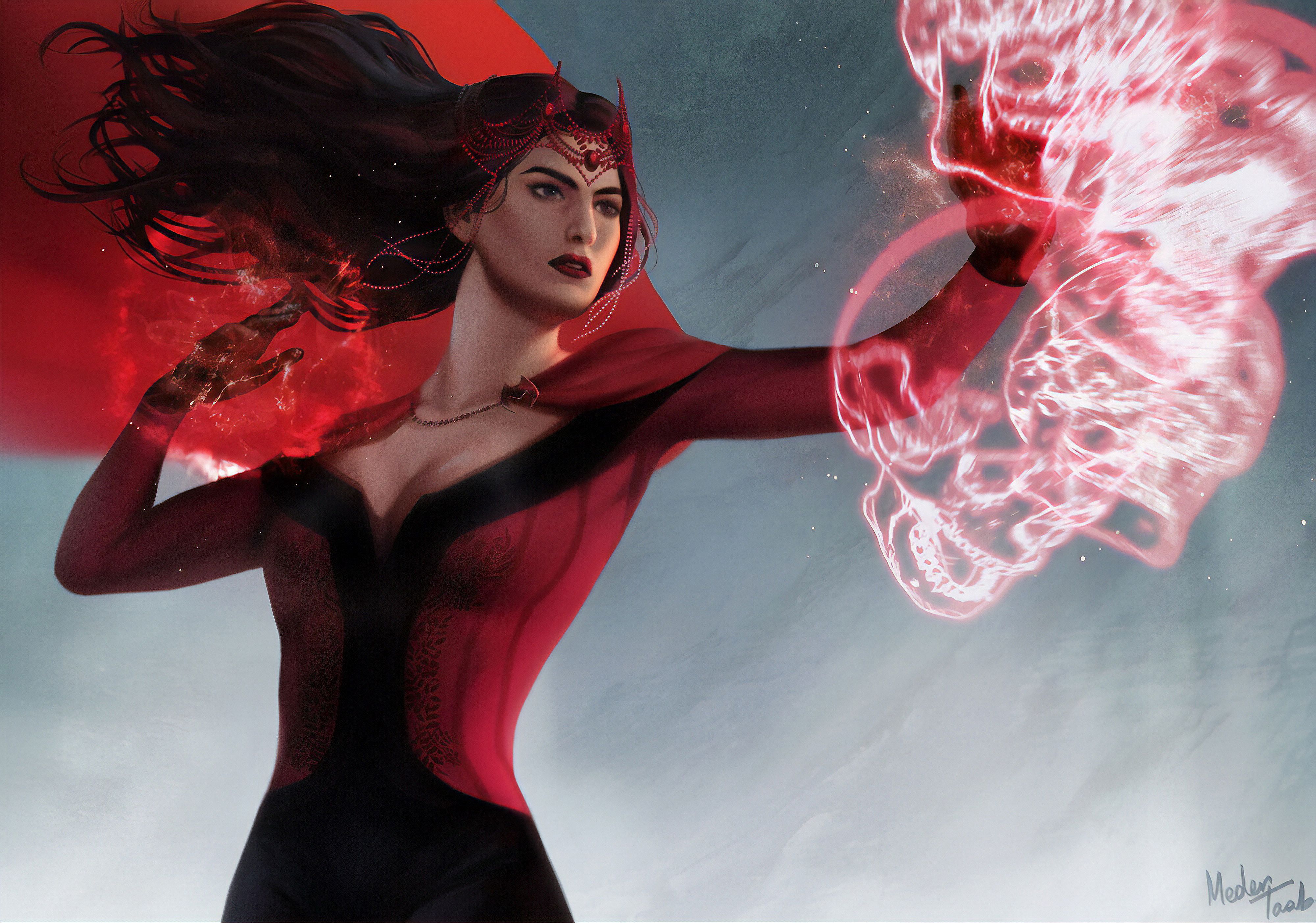 Scarlet Witch Power 4k Laptop Full HD 1080P HD 4k Wallpaper, Image, Background, Photo and Picture