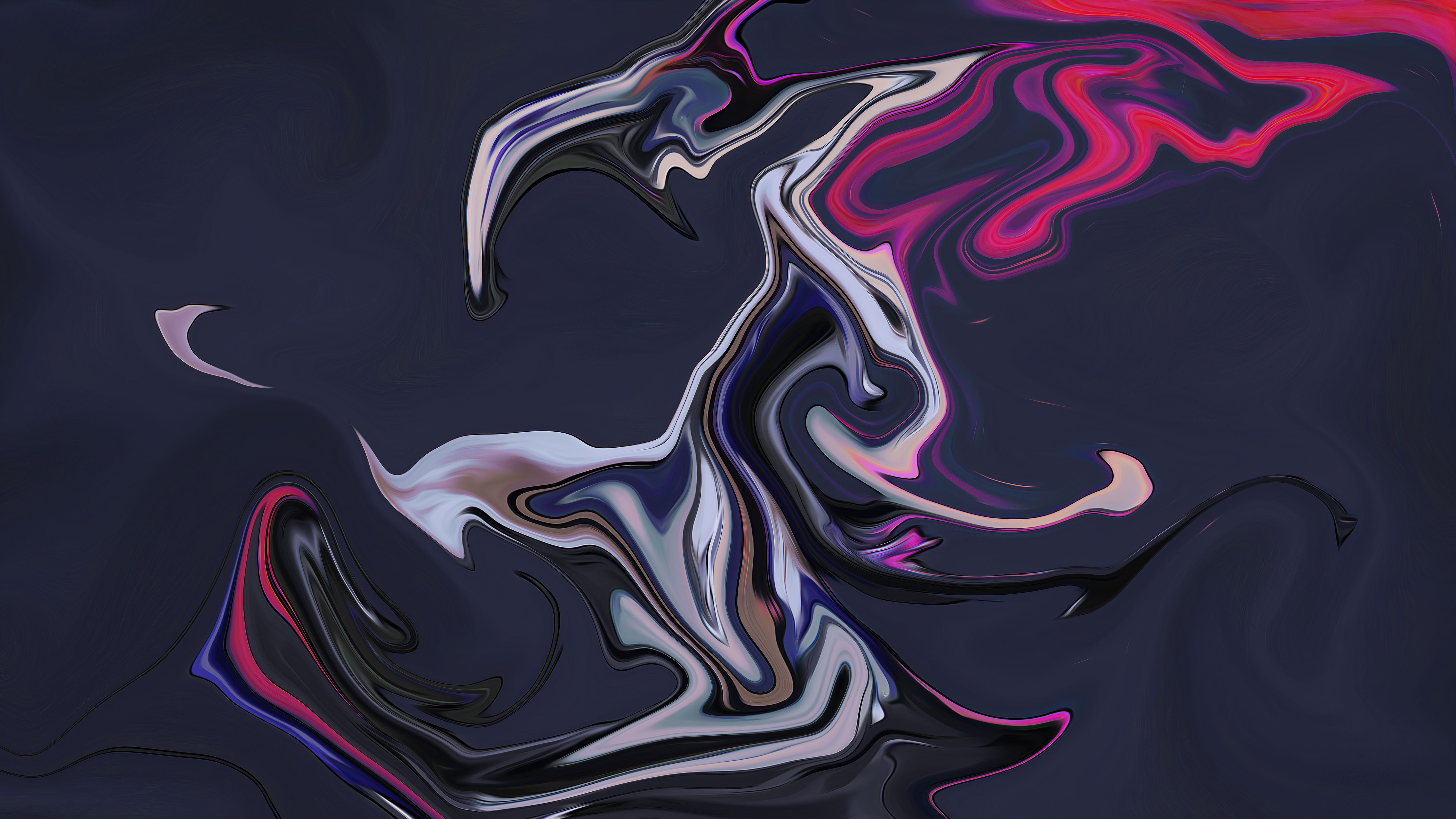 Liquid Abstract Paint Brushes 5k, HD Abstract, 4k Wallpaper, Image, Background, Photo and Picture