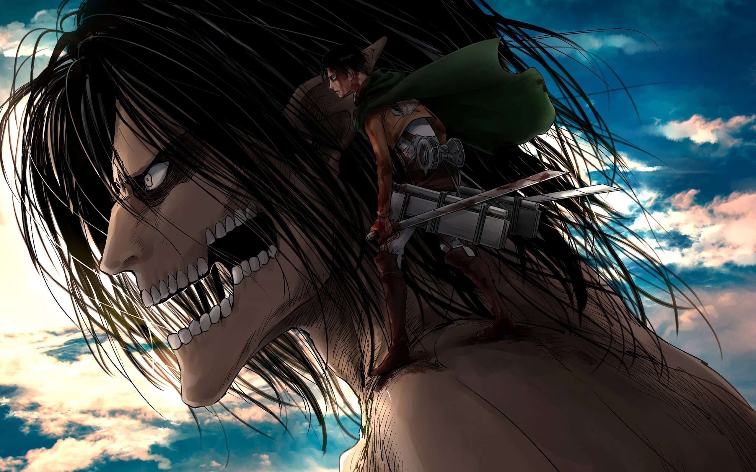 Morte de Eren [4K], Última Temporada de Attack On Titan #attackontita