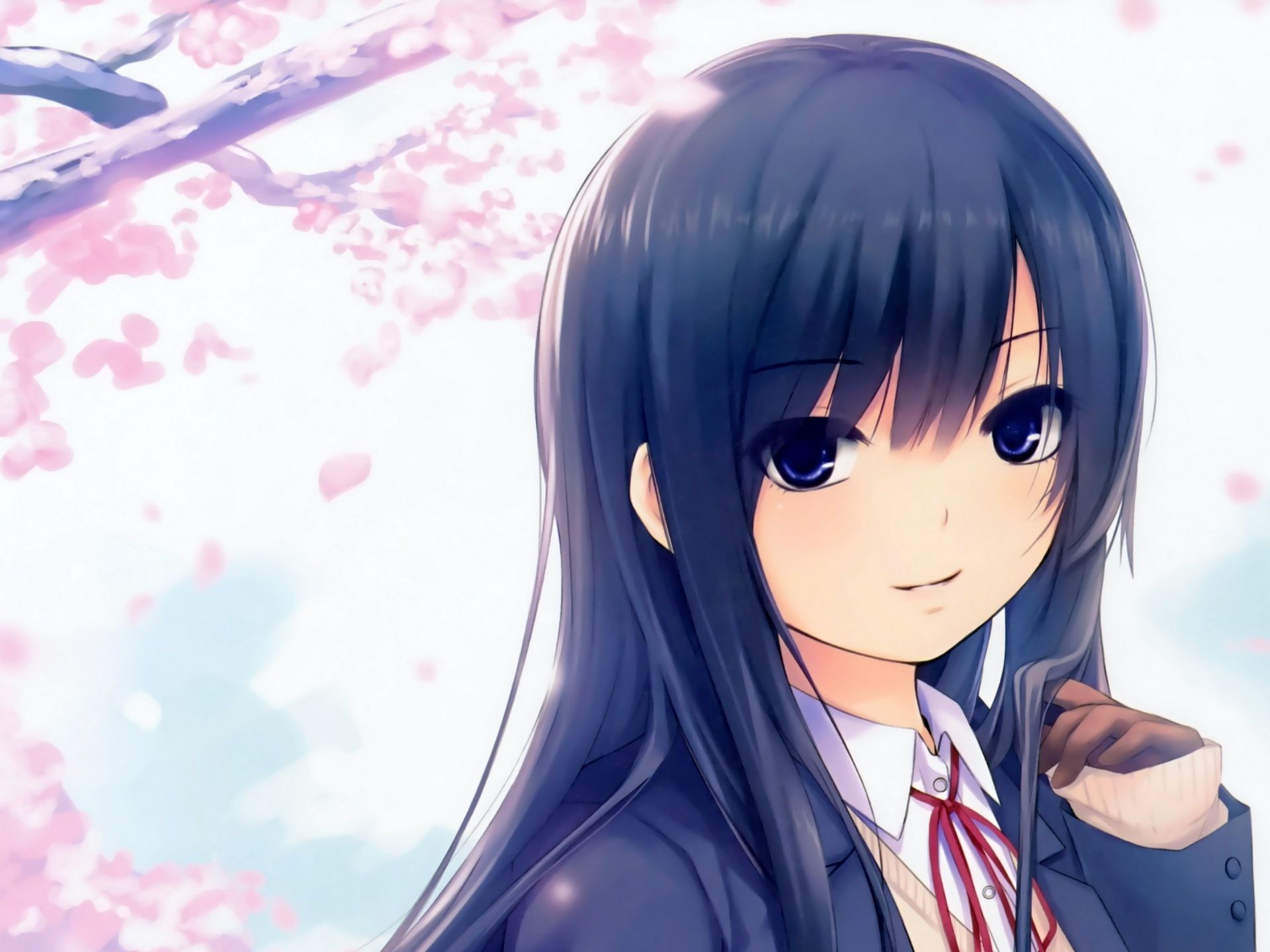 Wallpaper 4k Coffee Kizoku, Girl, Sakura 4k Coffee Kizoku, Girl, Sakura