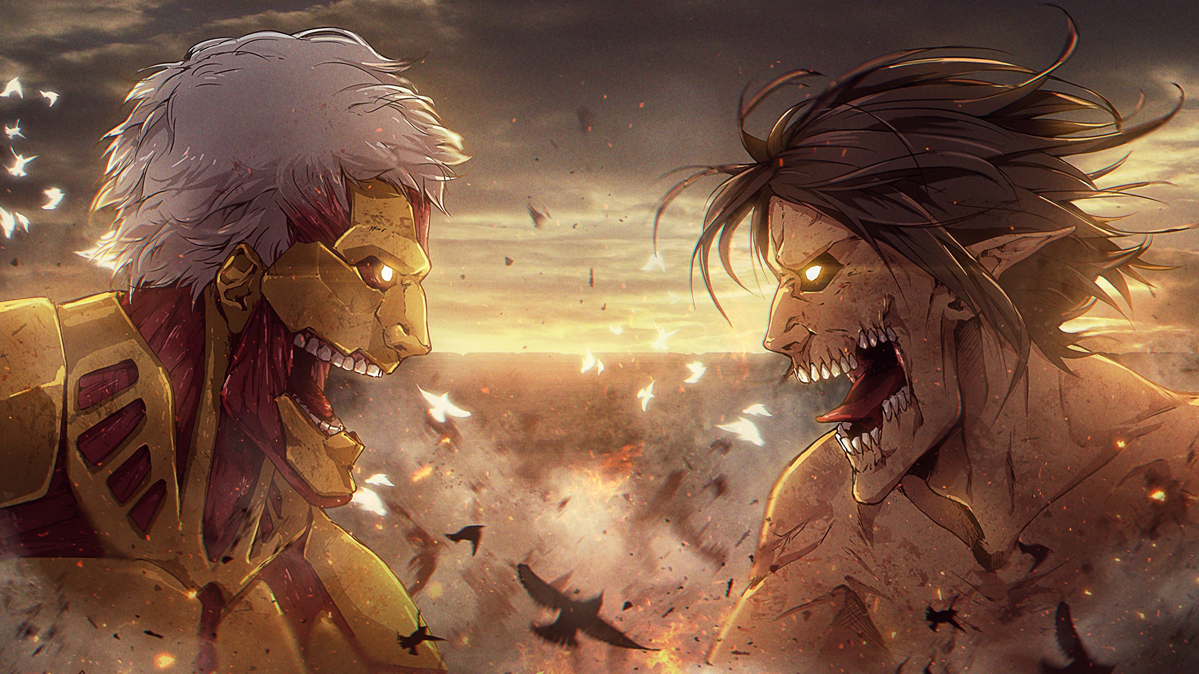 Attack on Titan Final Season Anime Characters Wallpaper 4K #7.3182