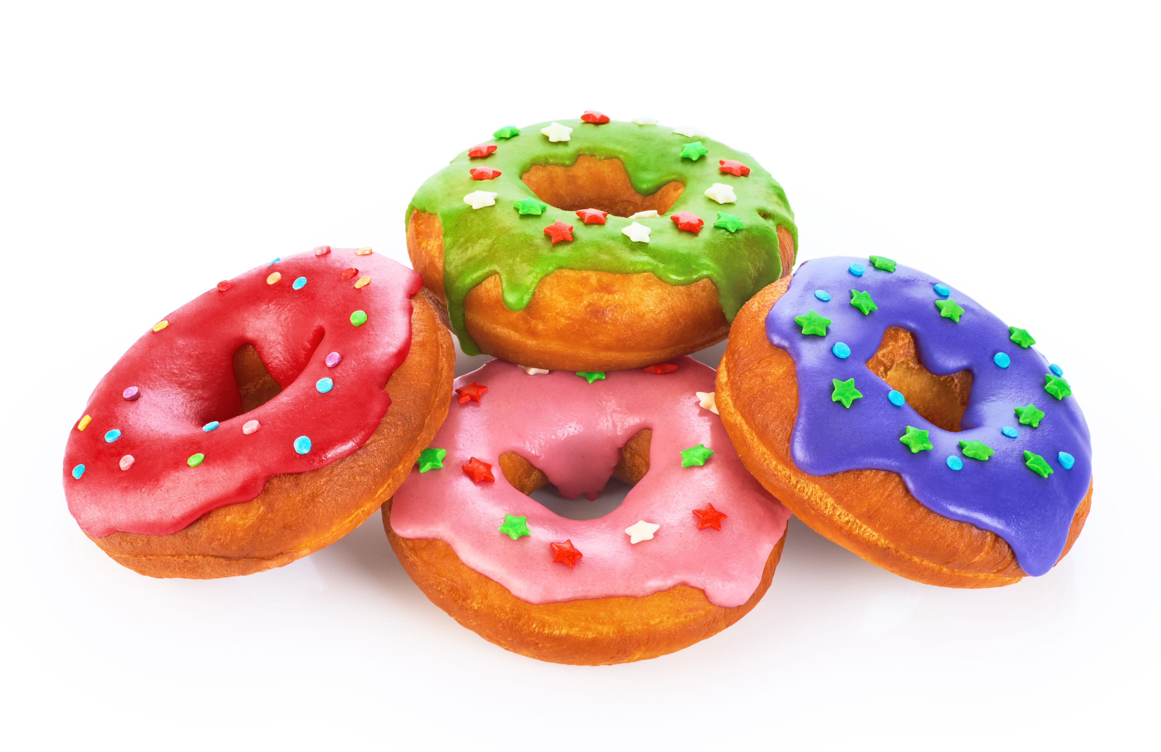 Doughnut Sweets Colors Wallpaper:4388x2844