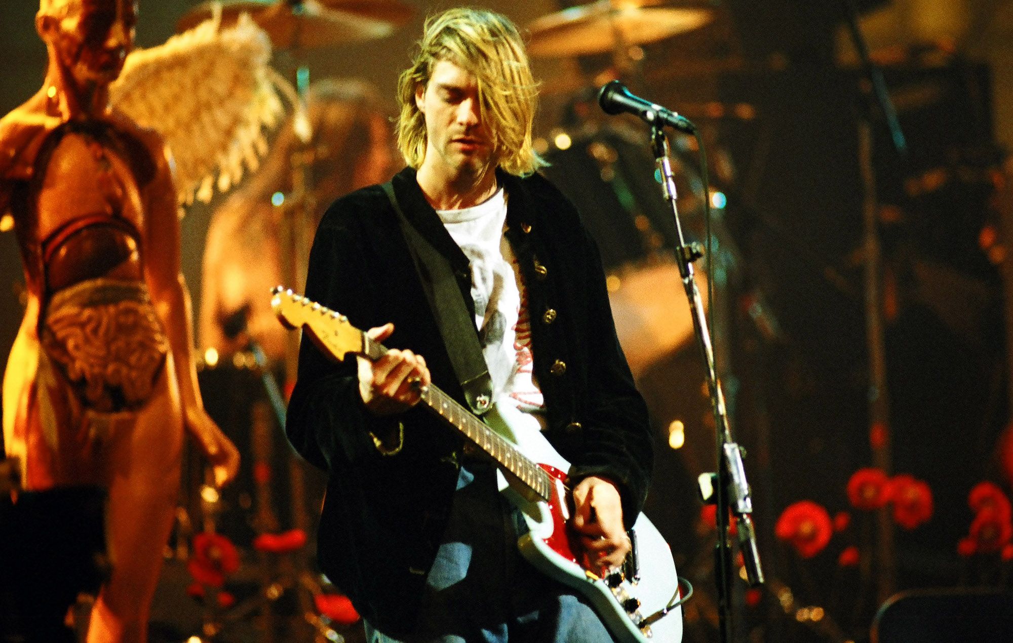 Nirvana Unplugged Wallpapers Wallpaper Cave