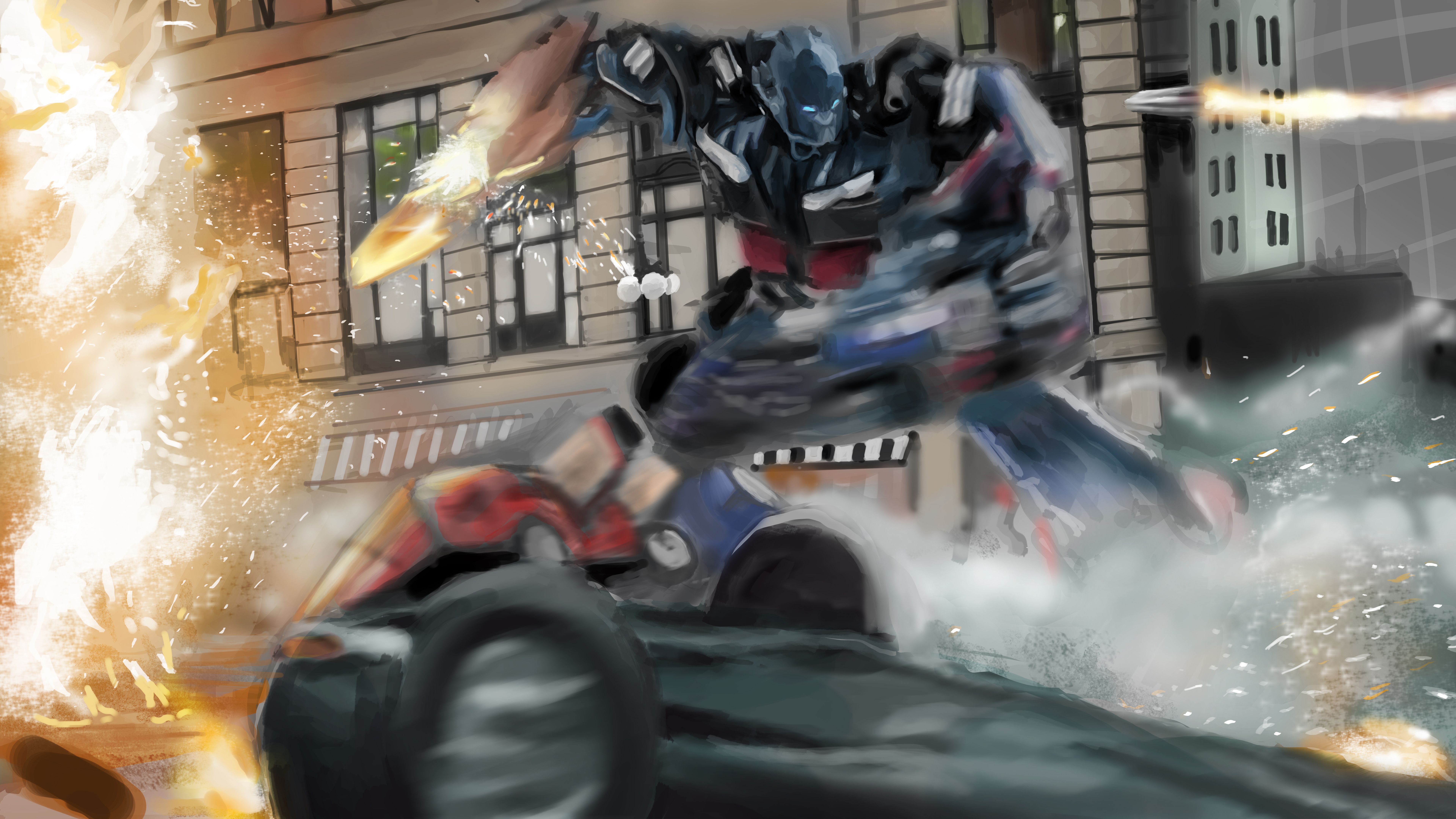 Transformers Optimus Prime 8k 8k HD 4k Wallpaper, Image, Background, Photo and Picture