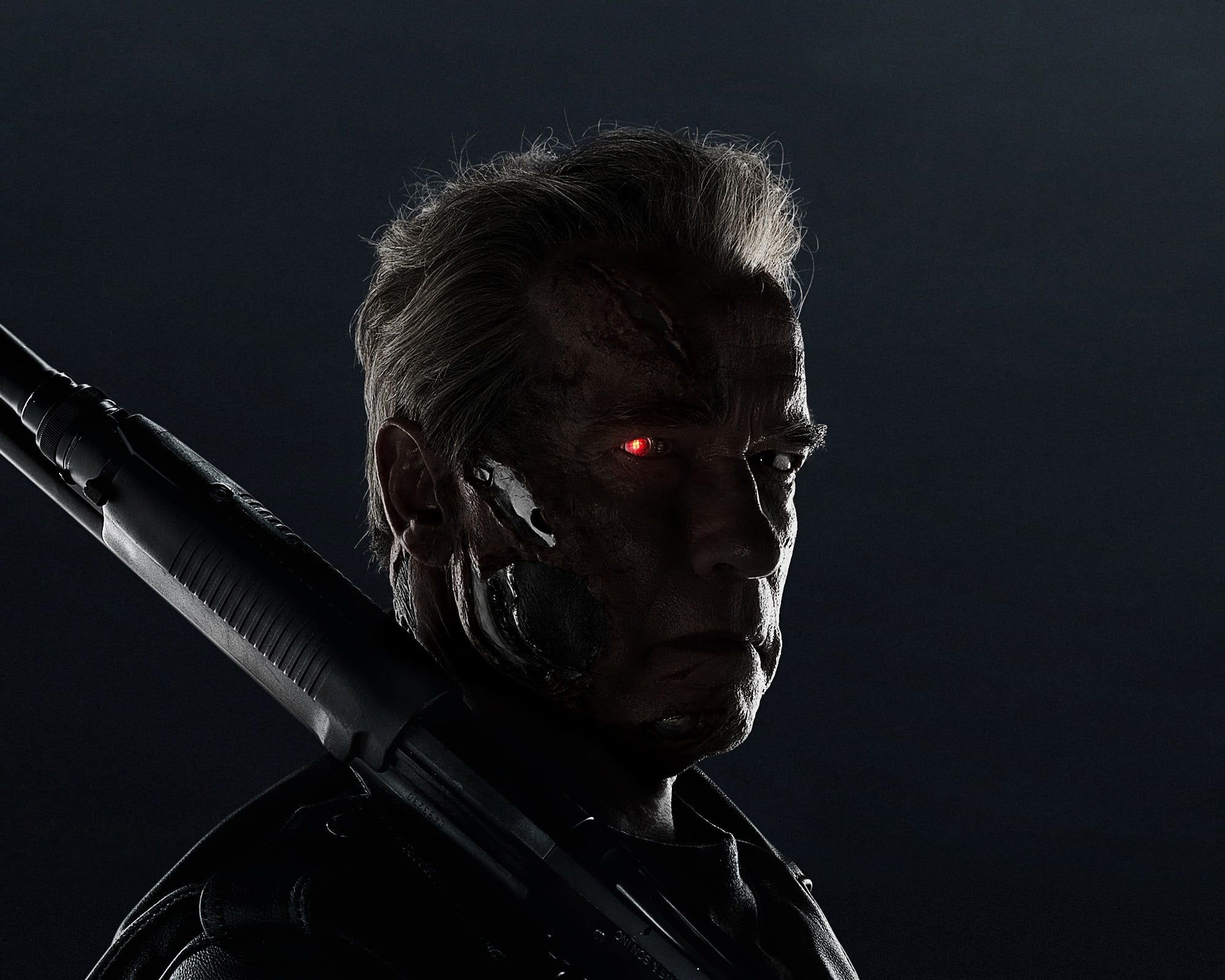 Terminator by Arnold Schwarzenegger #Terminator Arnold Schwarzenegger Terminator Genisys #cyborg #weapon #m. Terminator genisys, Terminator, Arnold schwarzenegger
