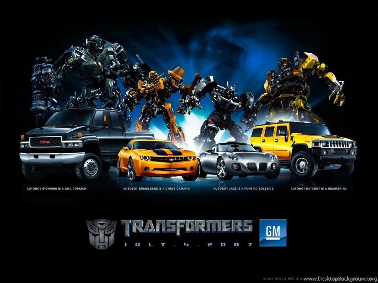 Desktop Wallpaper Transformers, Autobot Movie Desktop Background
