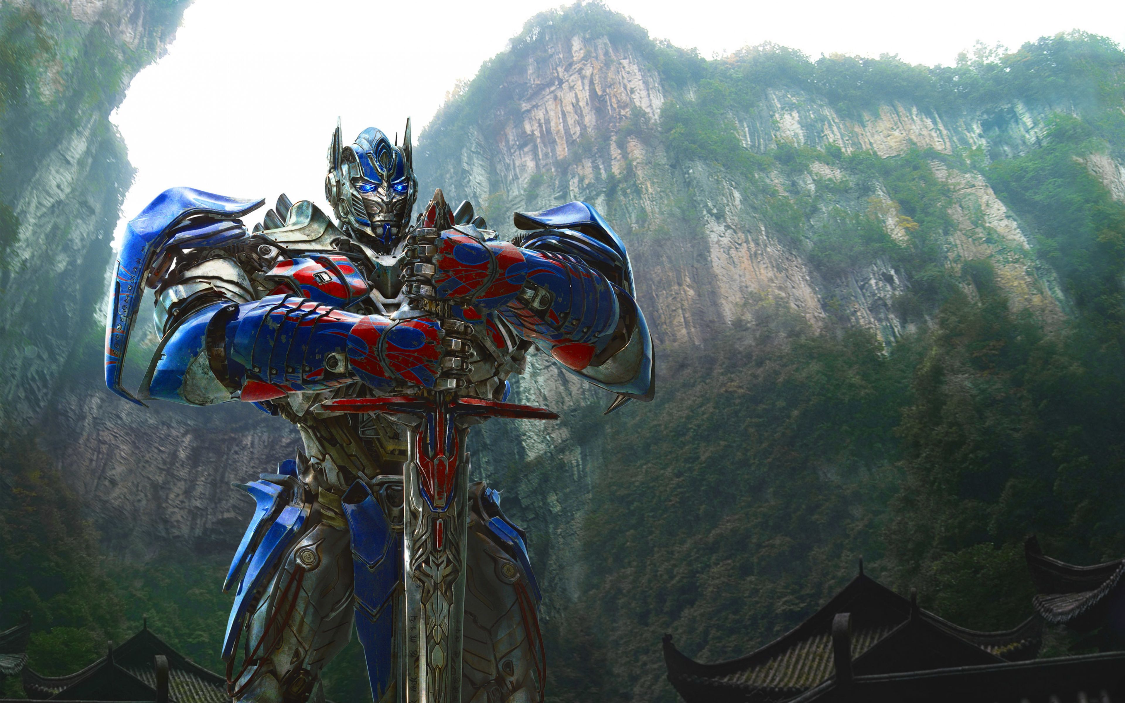 Transformers Age Of Extinction Optimus Prime HD Background