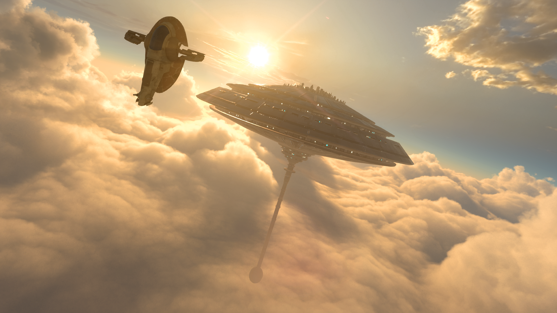 Star Wars Battlefront Bespin Airspace