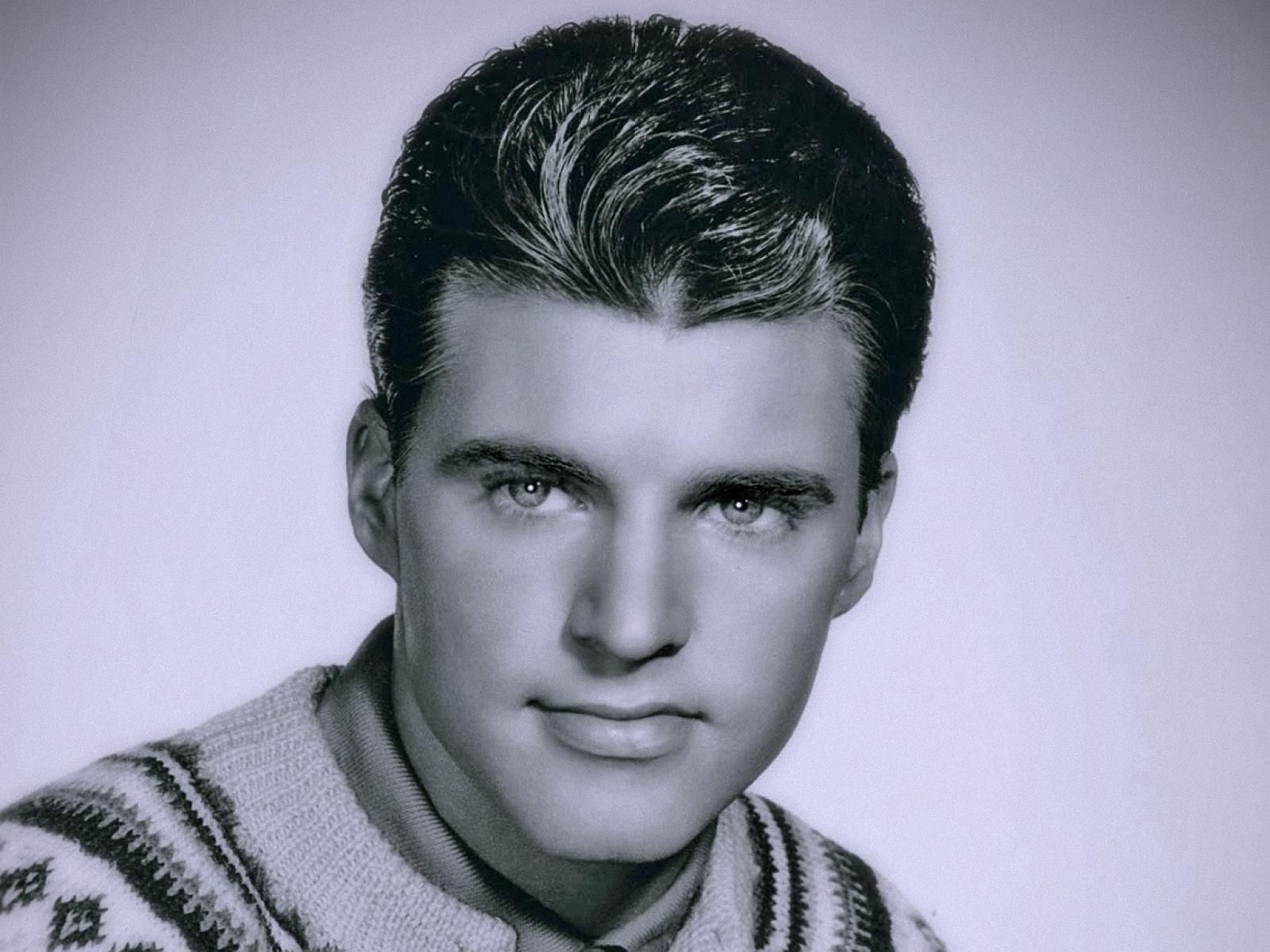 That squared chin chiseled jaw line! Nelson. Ricky nelson, Fabulous birthday, Singer