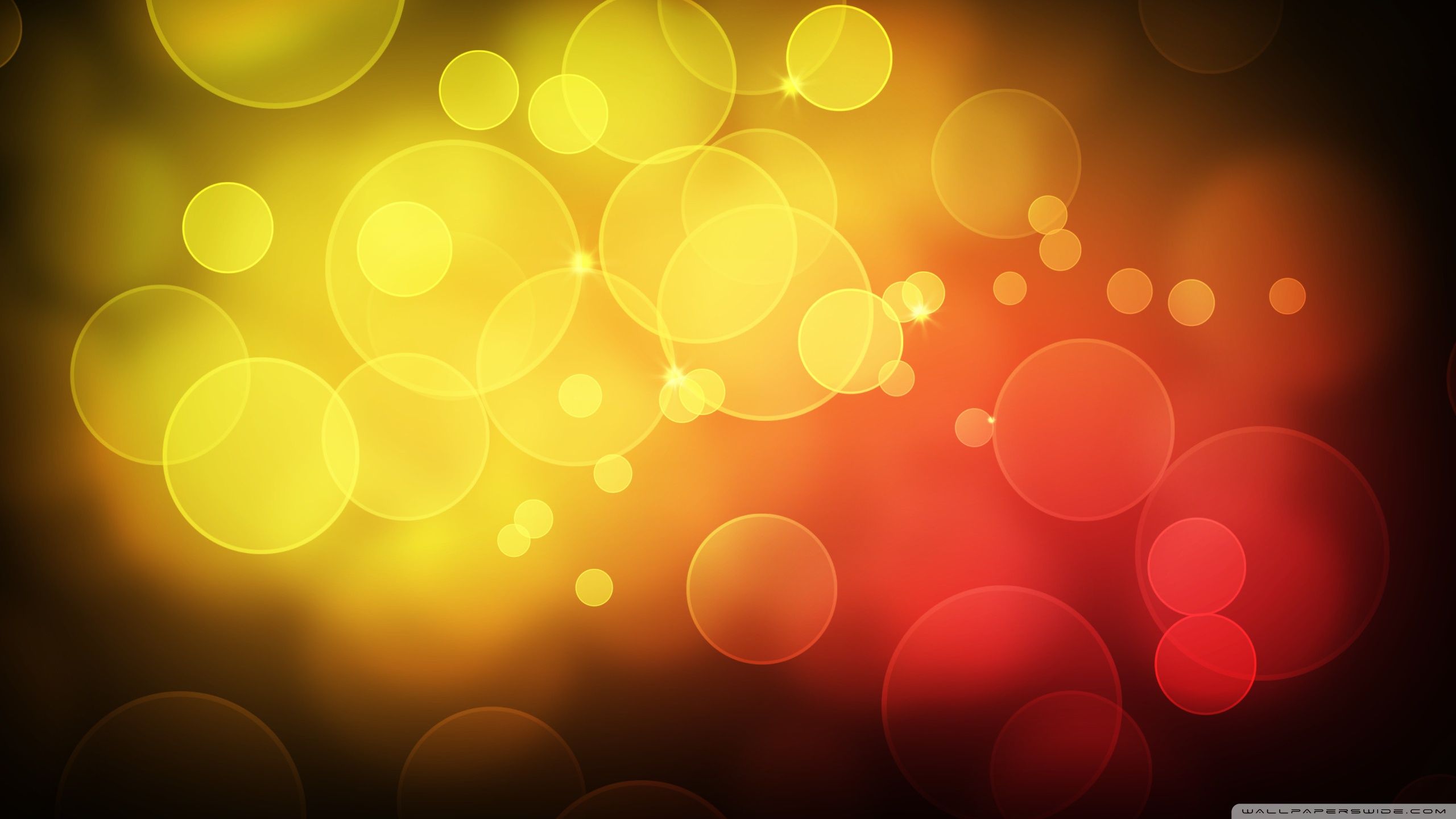 Yellow Red Background HD Wallpaper