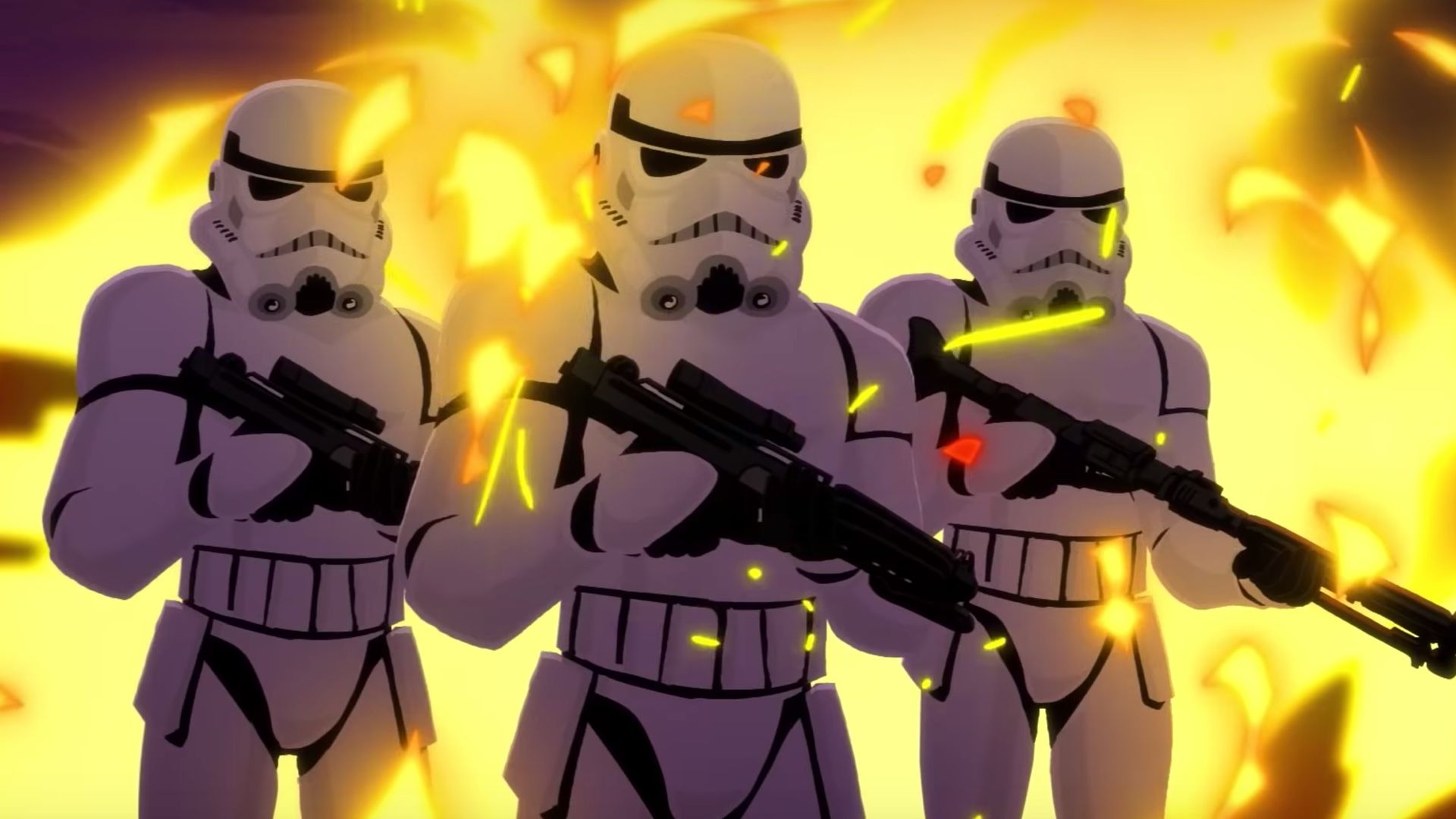 Cool Animated STAR WARS Stormtrooper Propaganda Video of the Galactic Empire