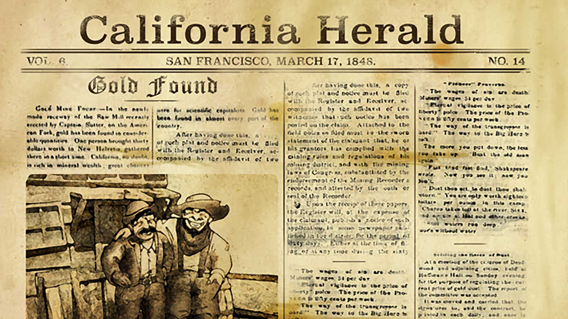 California Gold Rush Newspapers