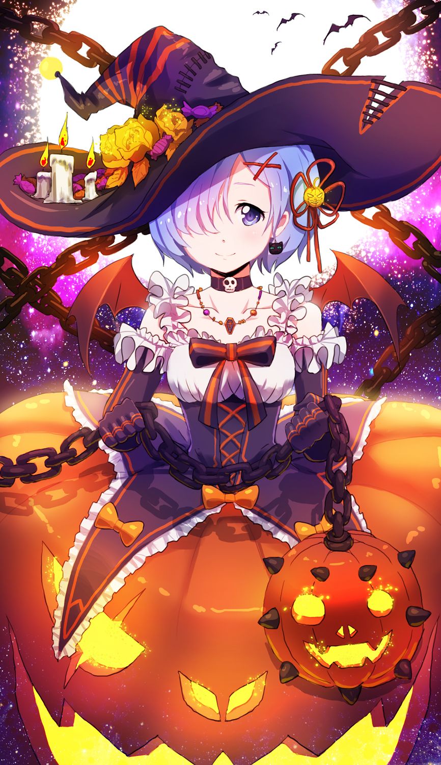 29+ Perfect Anime Halloween Wallpapers Re Zero Image