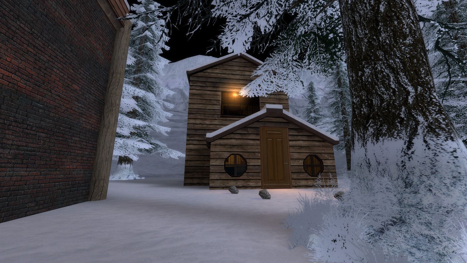 Steam Workshop::Undertale Snowdin Town Map