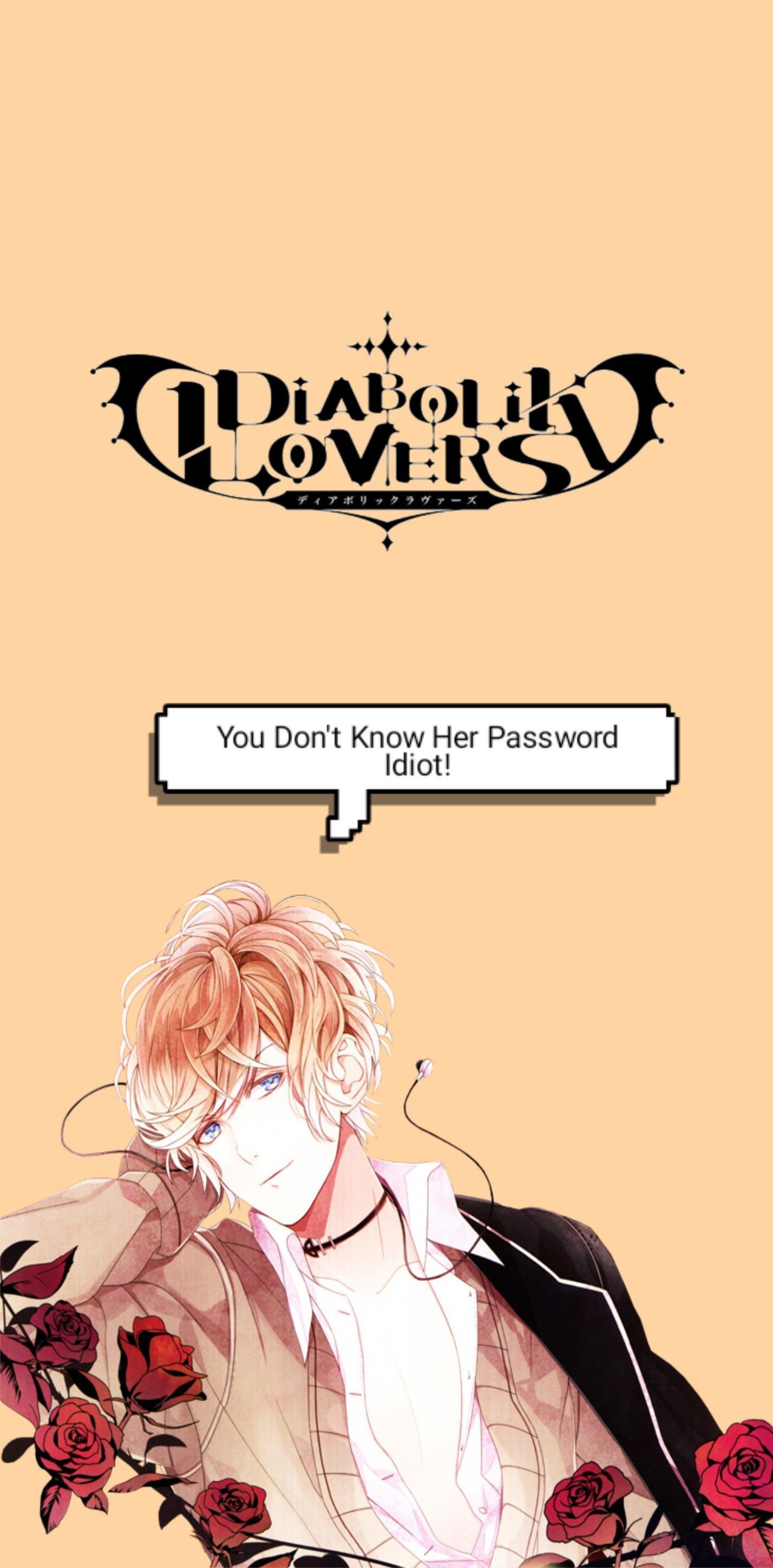 Don't touch my phone Diaboliklovers. Anime lock screen wallpaper, Anime wallpaper phone, Dont touch my phone wallpaper