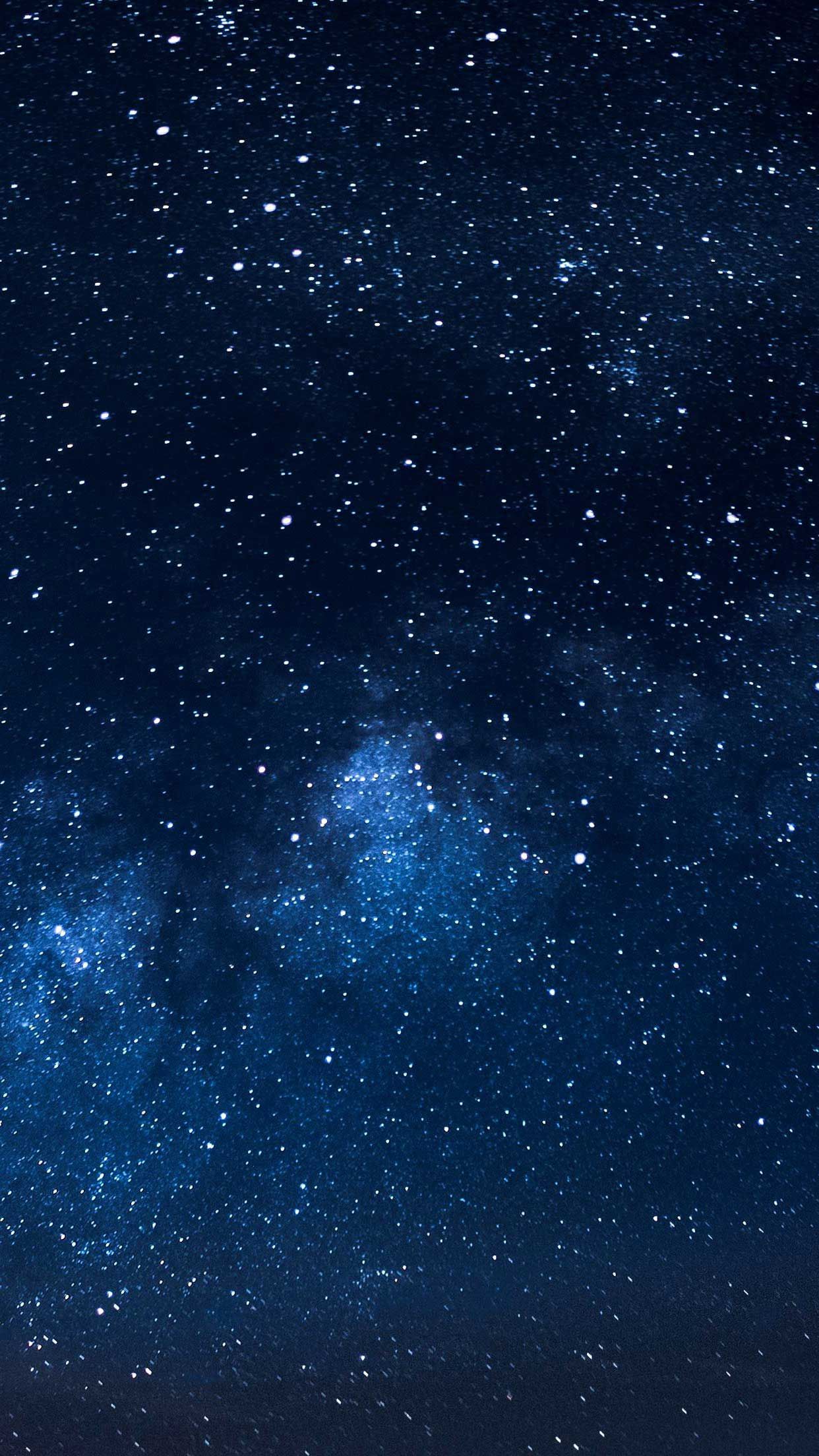 Milkway glowing stars sky k tt iPhone Wallpaper HD. Star sky, Glow stars, iPhone wallpaper