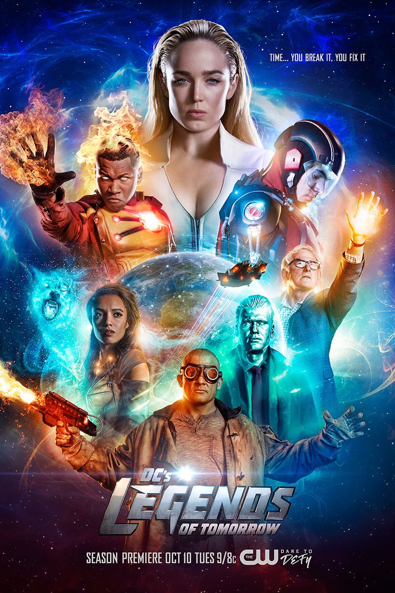 DC's Legends of Tomorrow Season 3 Poster Art!