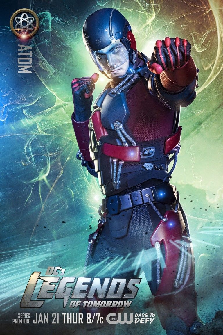 Character Posters for Legends of Tomorrow CW. The Mary Sue
