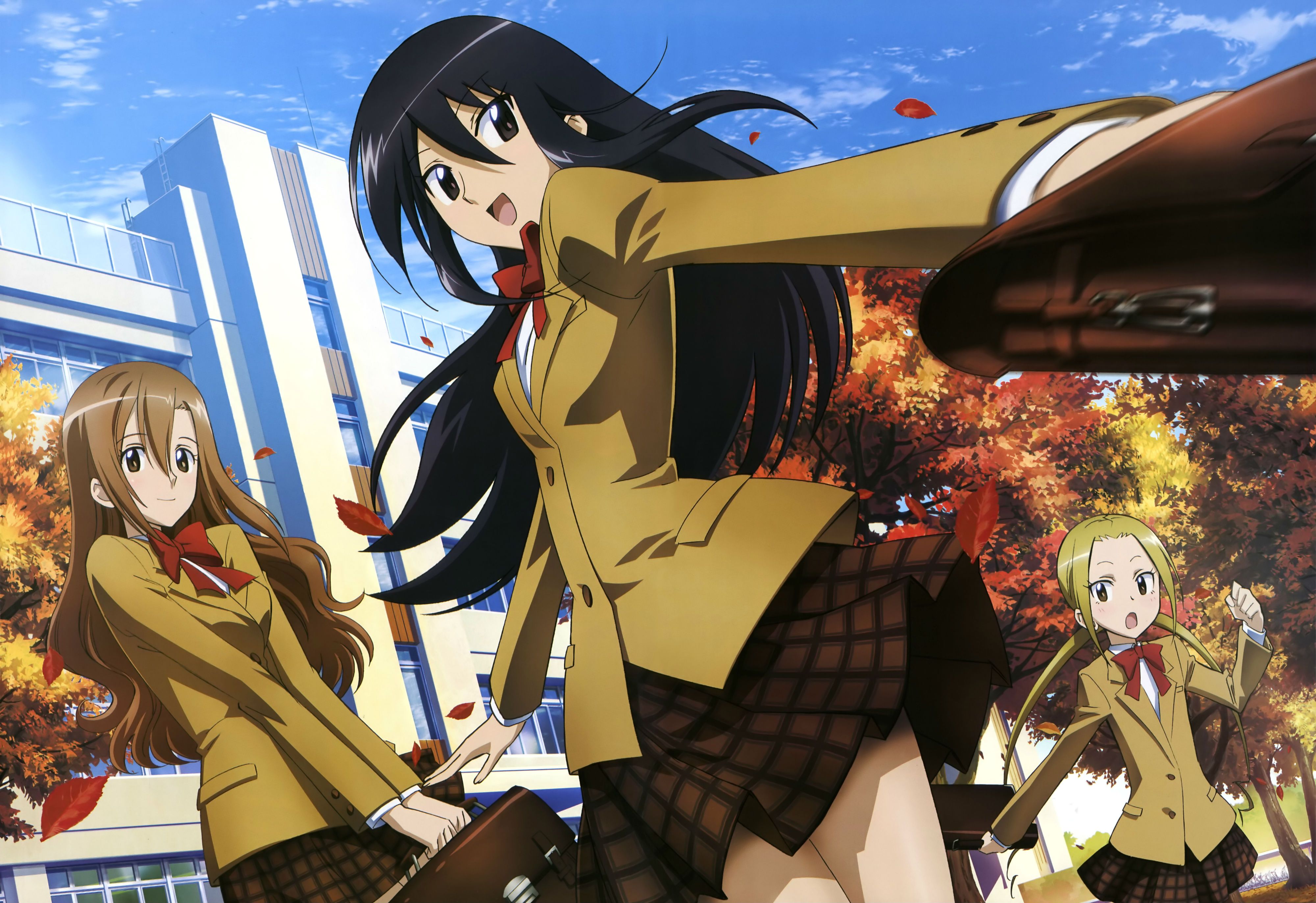 Wallpaper from anime Seitokai Yakuindomo. Tags on page: Hot, Free