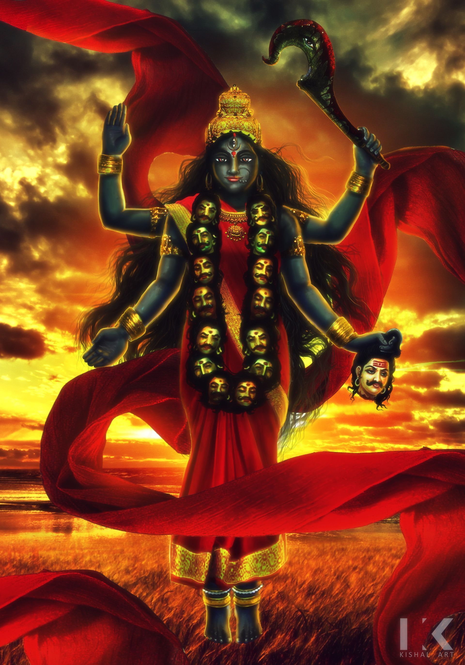 Goddess Kali Wallpapers Wallpaper Cave