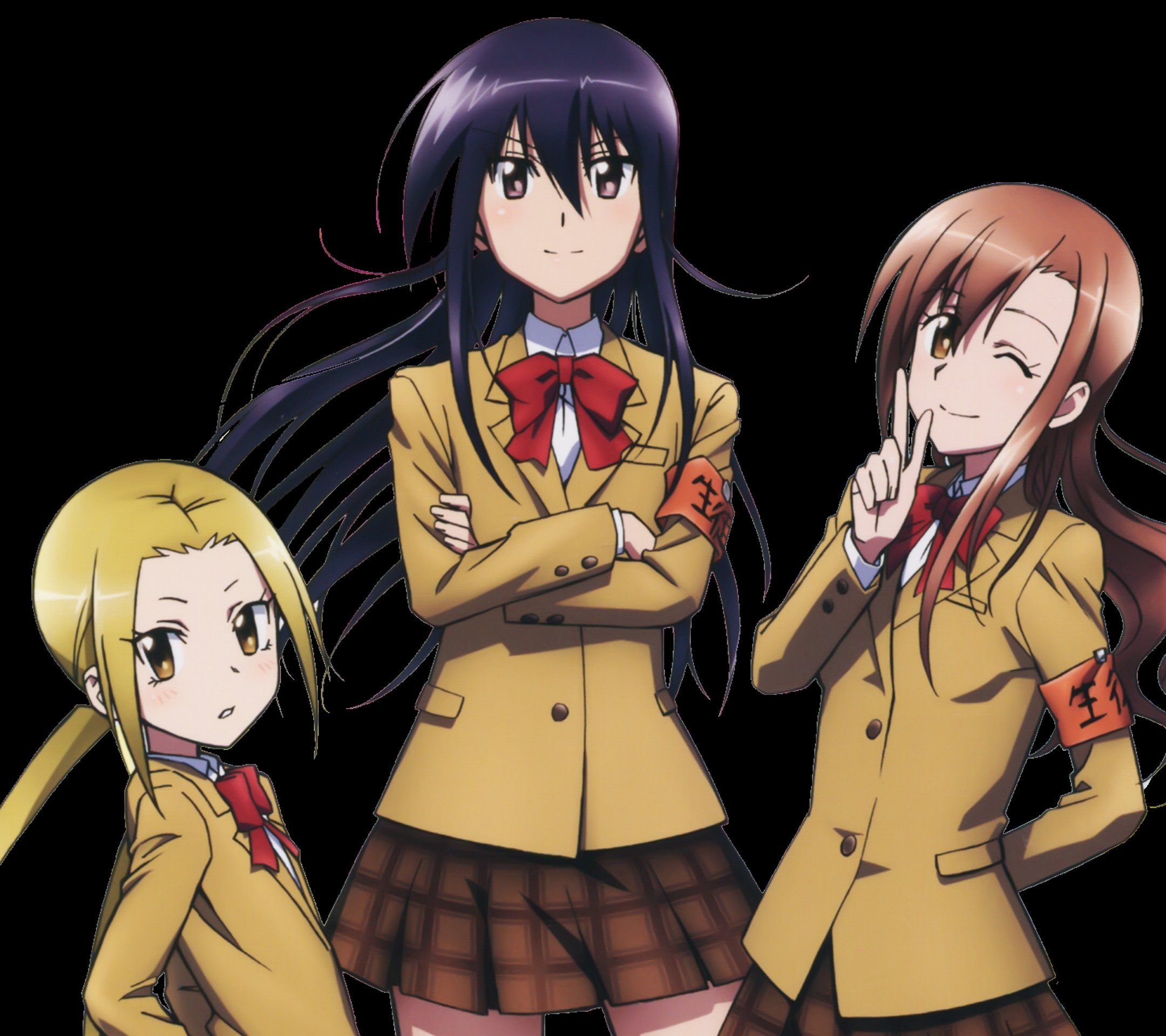 Seitokai Yakuindomo Shino Amakusa Aria Shichijou Suzu Hagimura.Android wallpaper 2160×1920