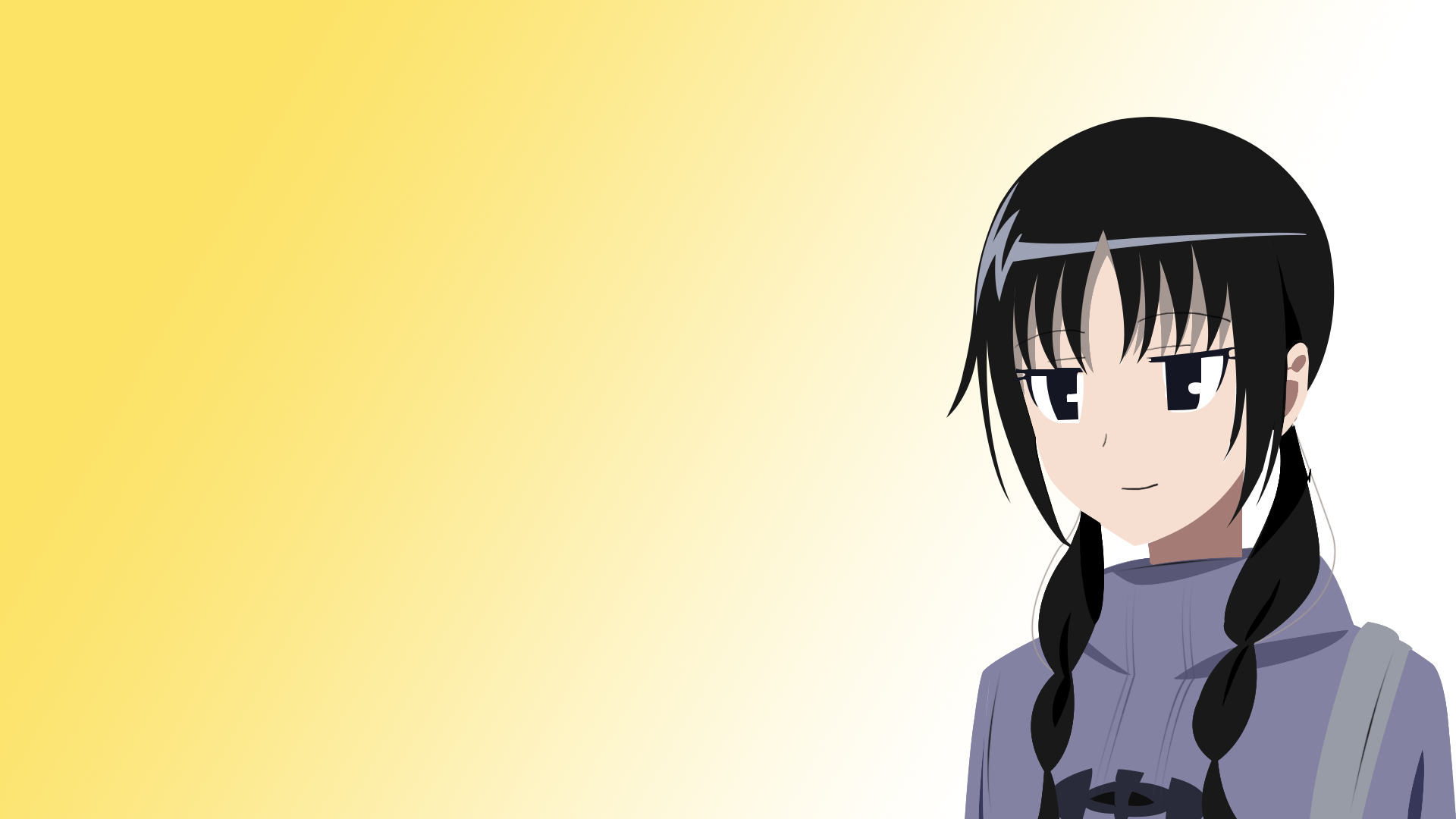 1920x1080 Yellow, Uomi Chihiro, Girl, Seitokai Yakuindomo wallpaper PNG