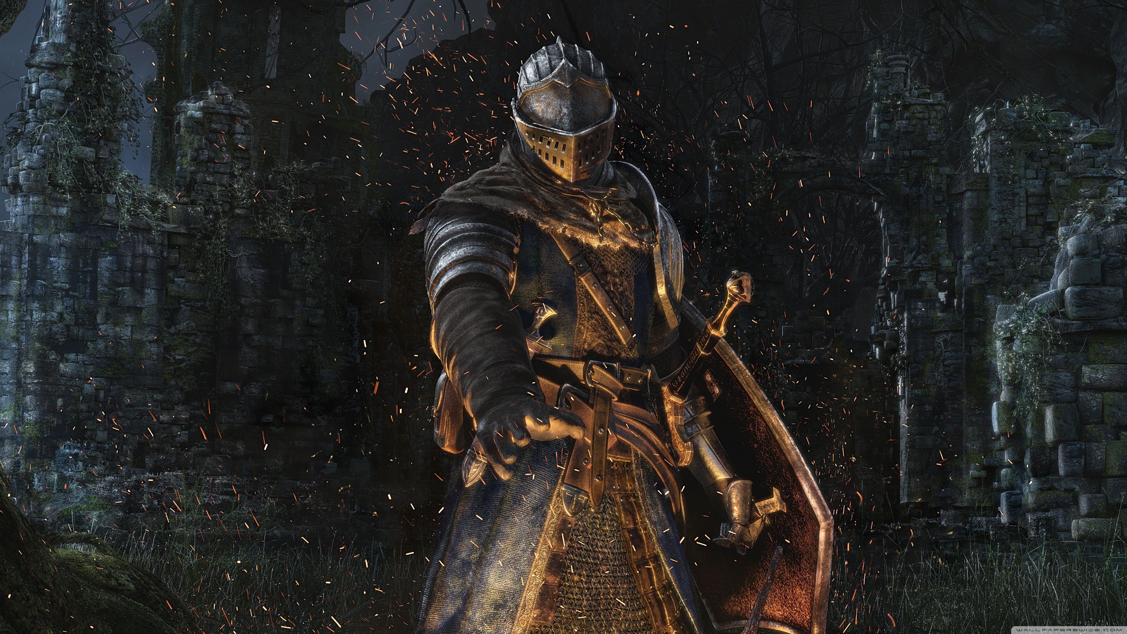 4K Dark Souls Wallpaper