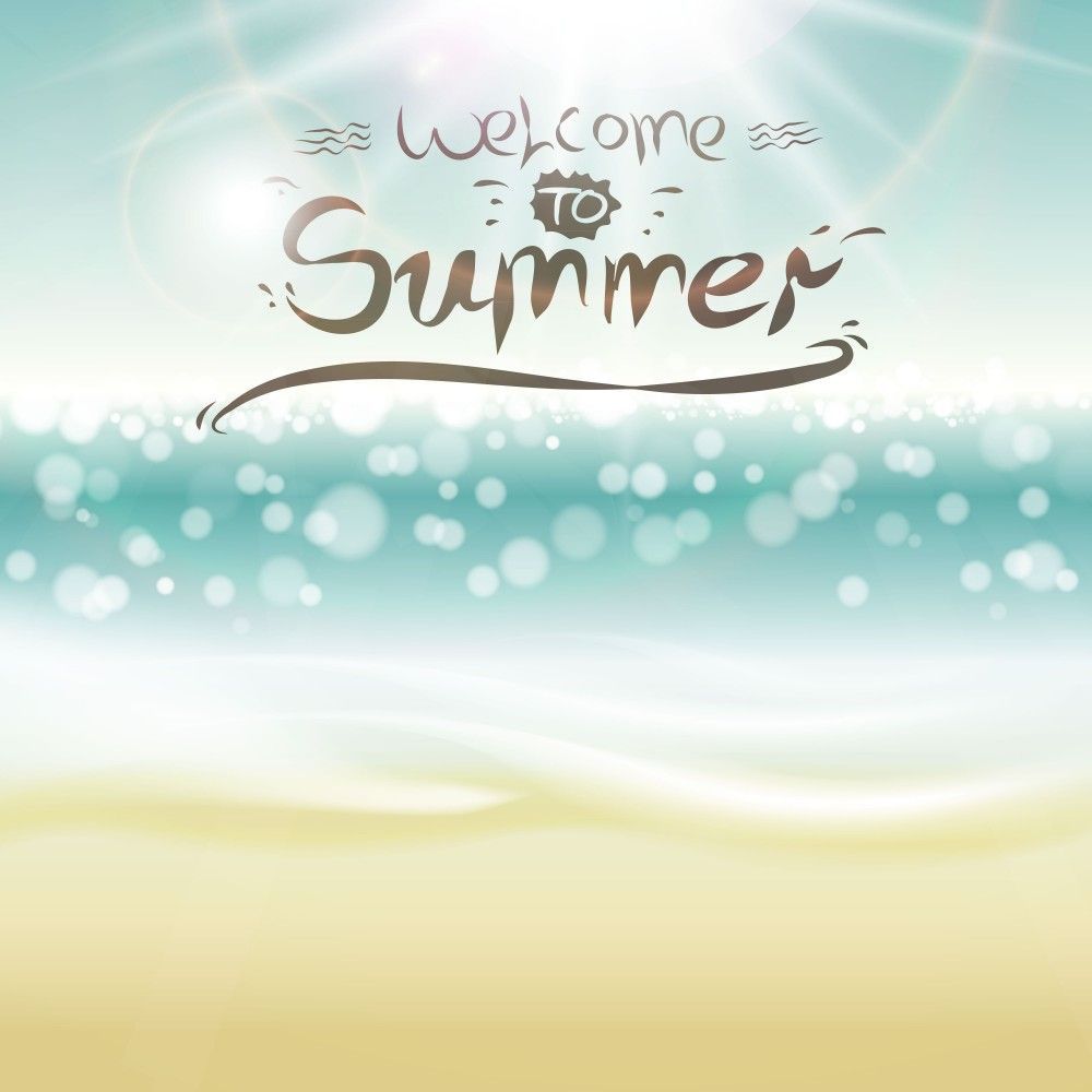 Welcome summer. Summer quotes, Summer iphone, Wallpaper iphone summer