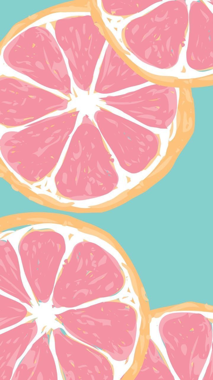 Color & Pattern Inspiration Grapefruit wallpaper, Hintergrund - #Color #Grapefruit #Hintergrund #I. Cute wallpaper background, Fruit wallpaper, Cute background