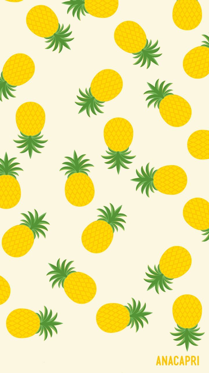 Cartoon Summer Fruit Wallpaper