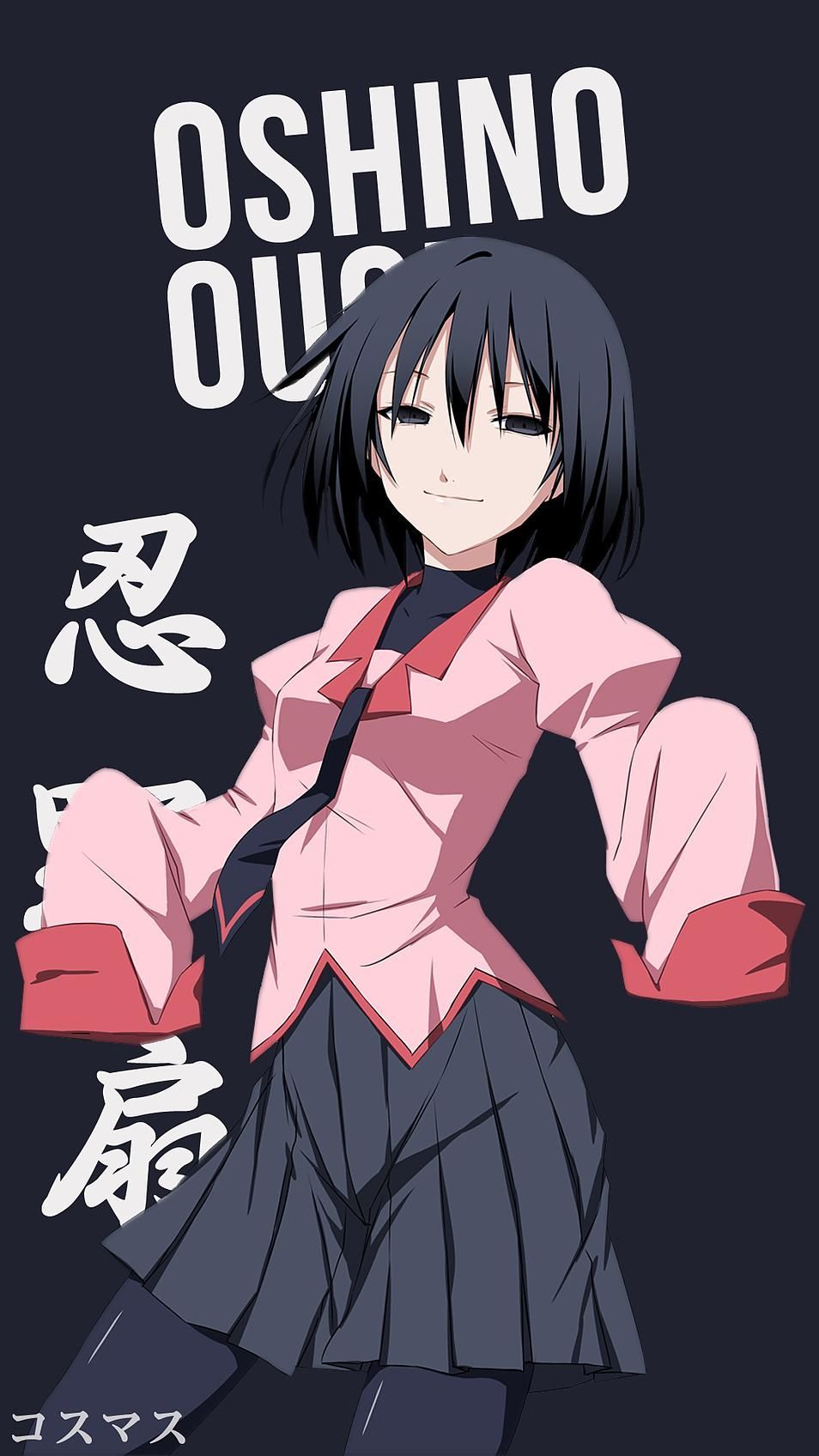 HOT Oshino Ougi. Anime character names, Cute anime chibi, Dark anime