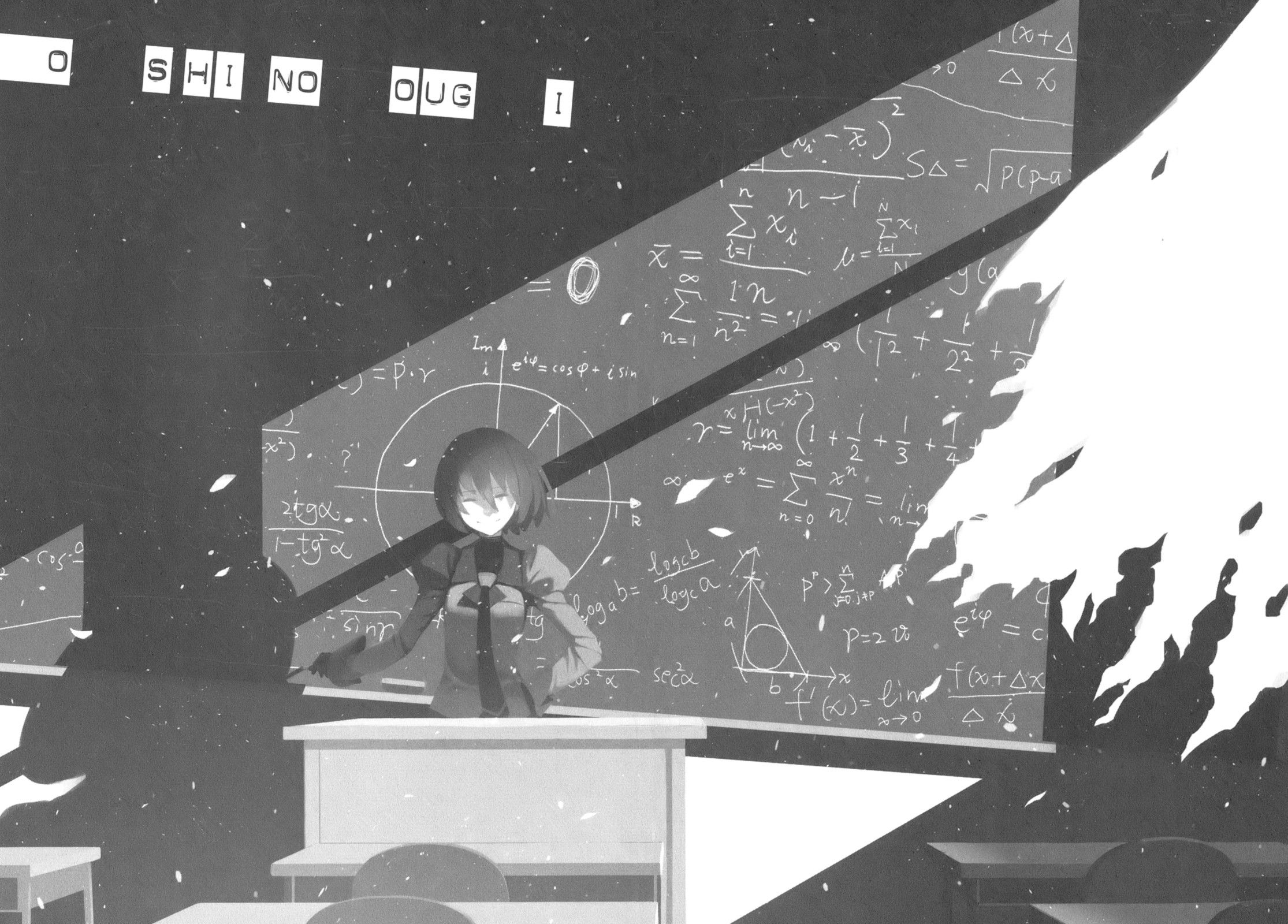 monogatari series anime girls oshino ougi wallpaper