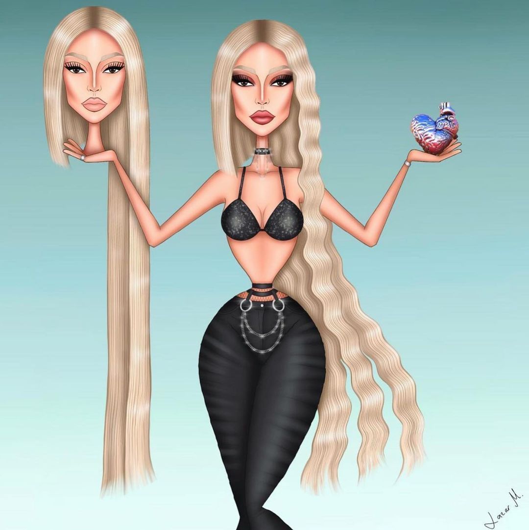 AVA MAX on Instagram: “My Head and My Heart. This fan art won! So so good