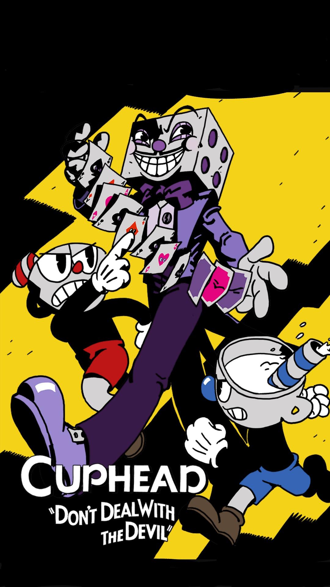 Cuphead King Dice Desktop Art